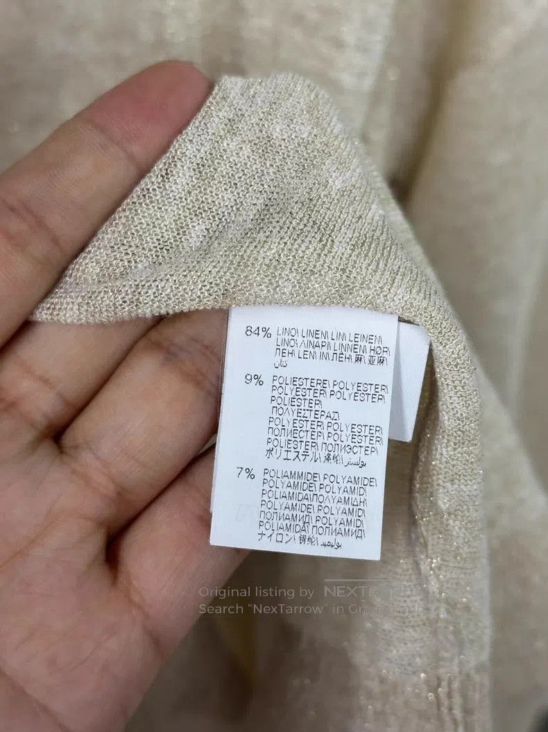 Brunello Cucinelli Brunello Cucinelli Lightweight Knit Top Size S / US 4 / IT 40 - 5 Thumbnail