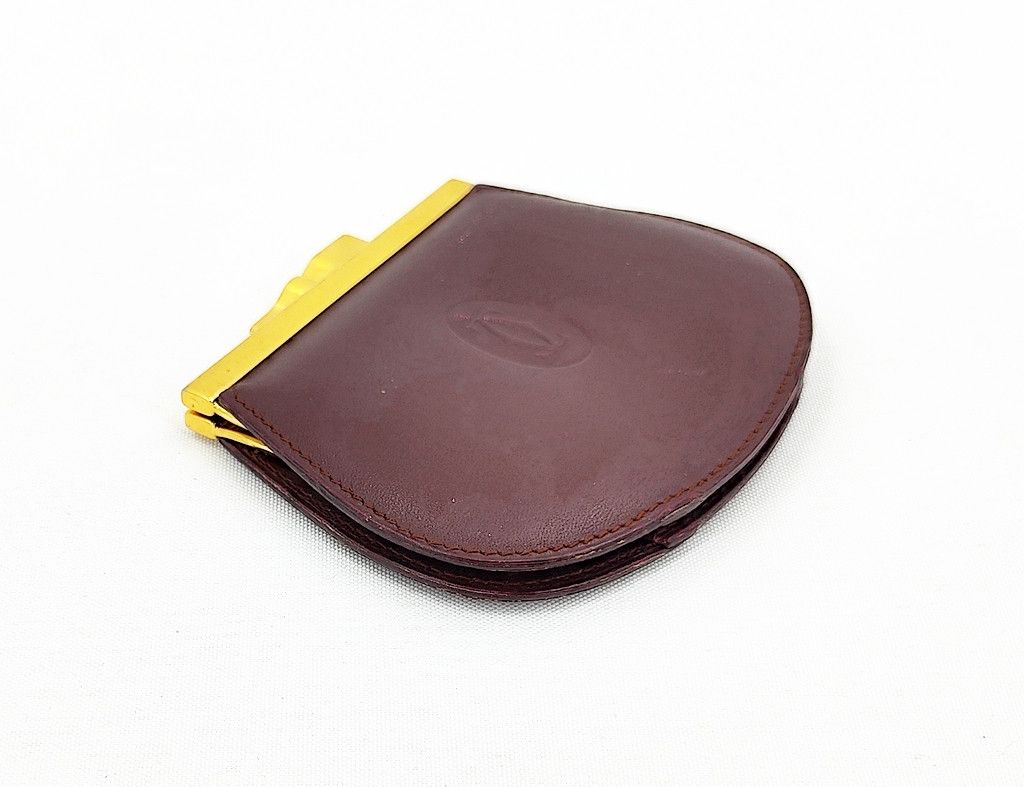 Cartier original CARTIER burgundy leather coin case Size ONE SIZE - 6 Thumbnail