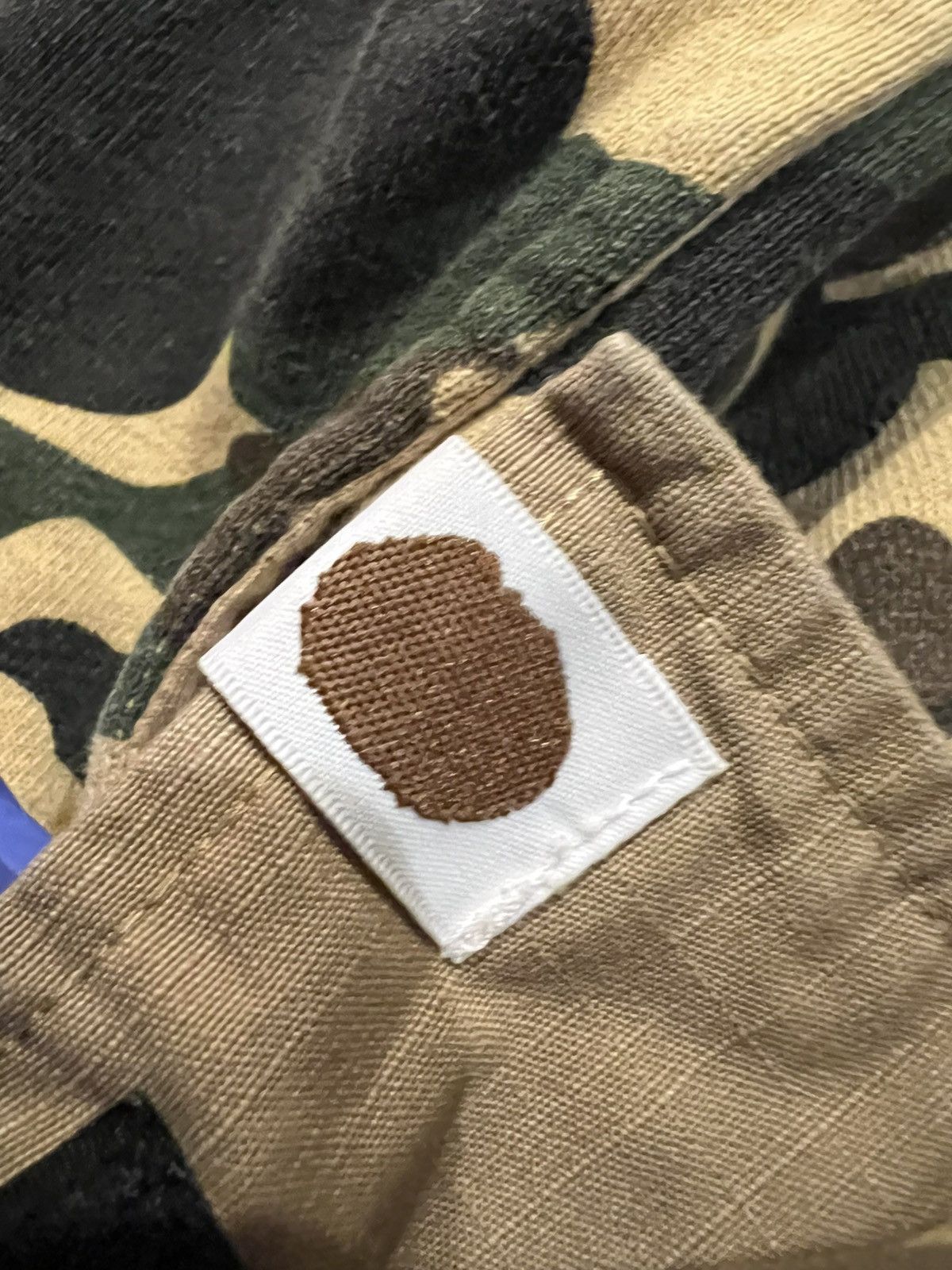 Bape A Bathing Ape Yellow Camo Tiger Shark Cargo Pants Medium Size US 32 / EU 48 - 6 Thumbnail