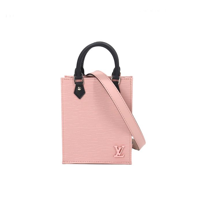Louis Vuitton Louis Vuitton Epi Petit Sac Plat Shoulder Bag Rose