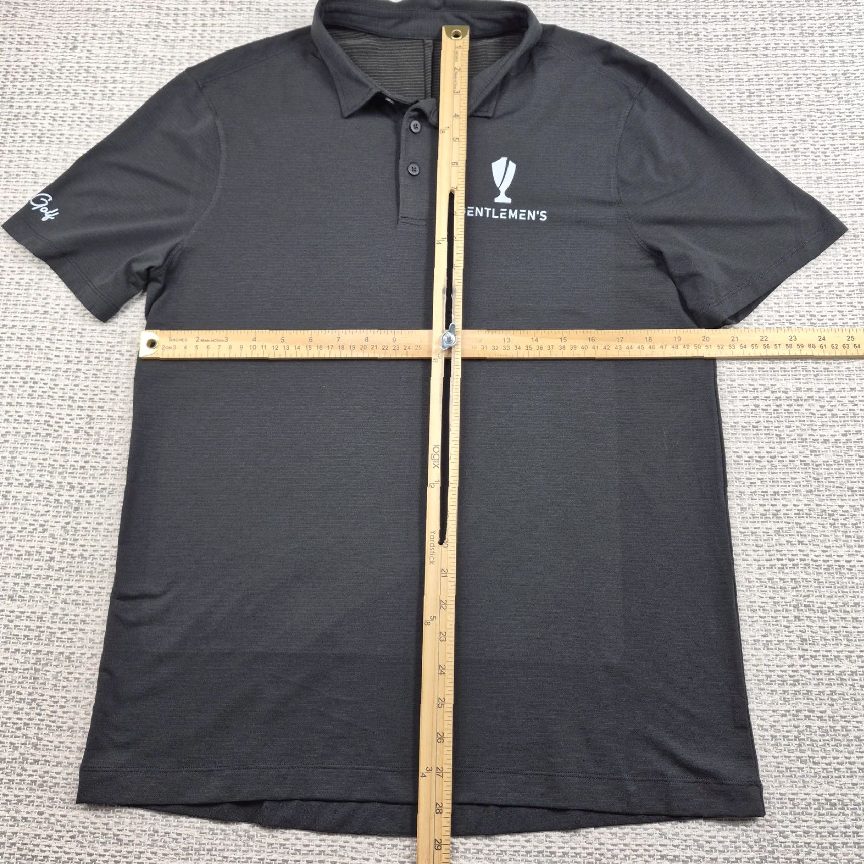 Lululemon Lululemon Polo Shirt Mens Medium Black Golf Performance ButterGolf Size US M / EU 48-50 / 2 - 5 Thumbnail