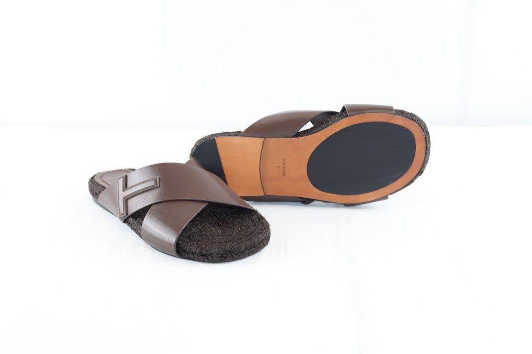 Tom Ford o1rshd1 Informal Sandals in Brown Size US 8 / EU 41 - 9 Thumbnail