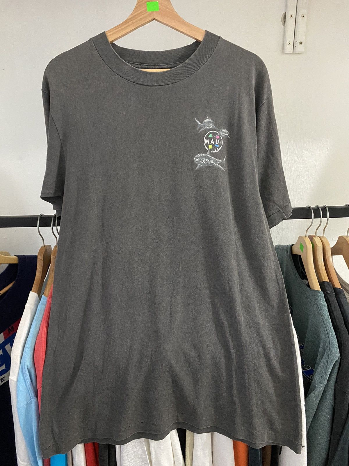 Maui and Sons × Vintage Maui and sons 90s short sleeve oneita tag Size US L / EU 52-54 / 3 - 2 Thumbnail