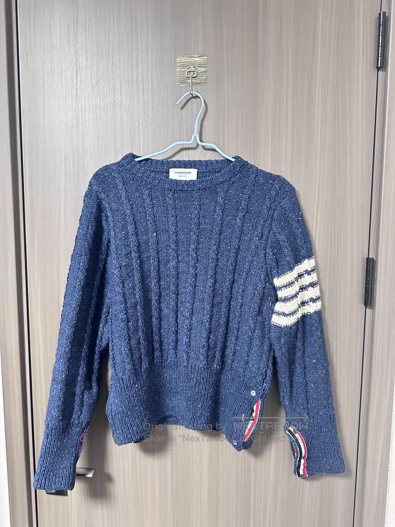 Thom Browne Thom Browne Sweater Pullover Size US L / EU 52-54 / 3 - 1 Thumbnail