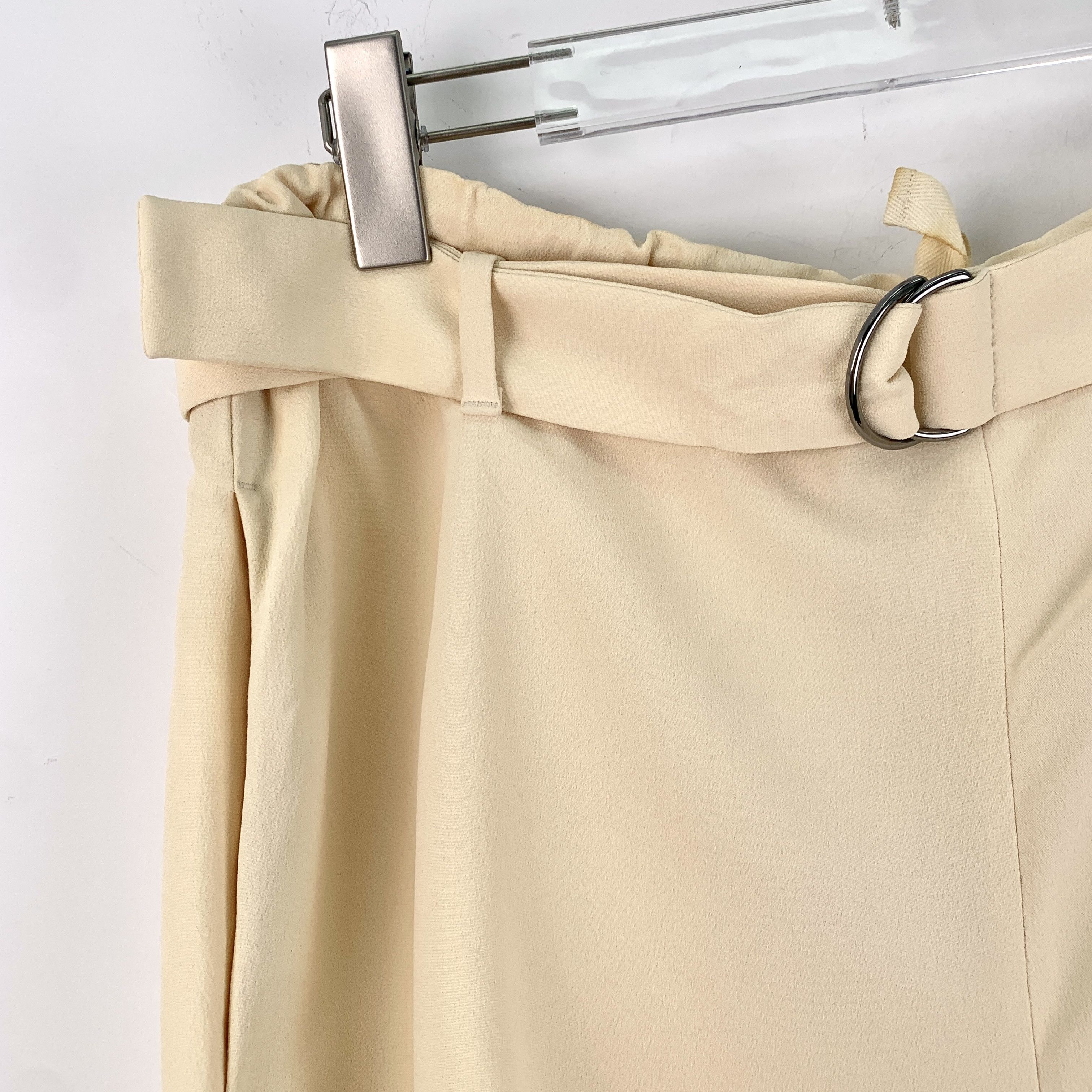 Brunello Cucinelli Brunello Cucinelli Silk Shorts Beige Relaxed Fit (Size S) Size 38" / US 16 / IT 52 - 7 Thumbnail