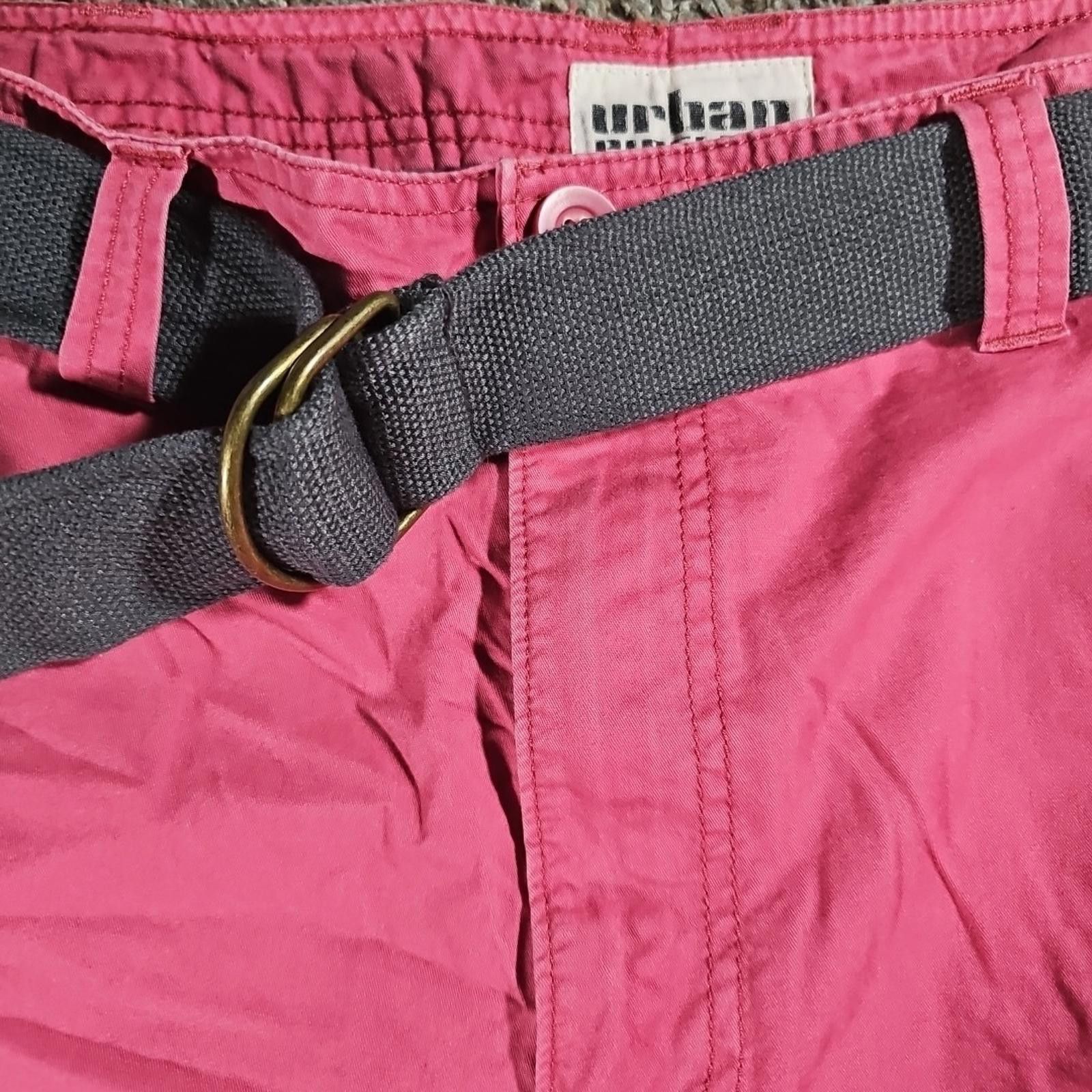 Urban Pipeline Urban Pipeline 40 Belted Pink Cargo Shorts Size US 40 / EU 56 - 3 Thumbnail