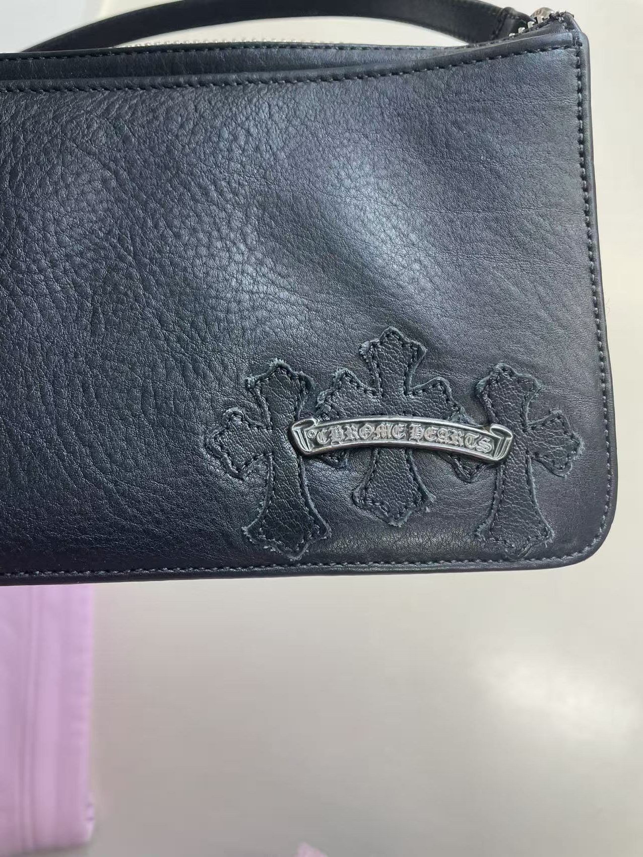 Chrome Hearts Chrome Hearts The Night Triple Cross Patch Shoulder Bag Size ONE SIZE - 6 Thumbnail