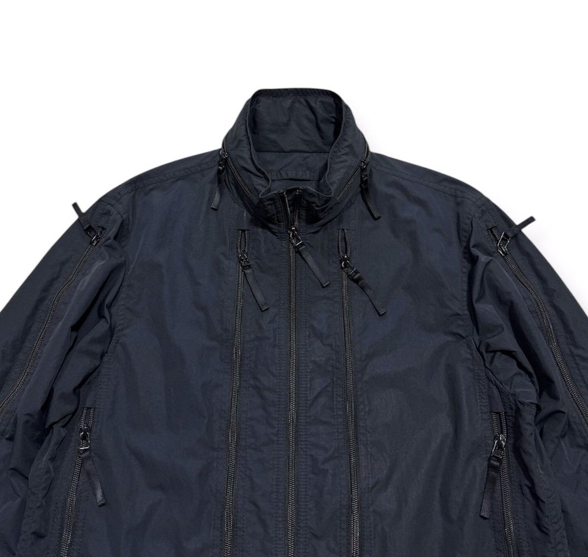 Issey Miyake AW04 Issey Miyake Multi Zipper Parachute Jacket Size US M / EU 48-50 / 2 - 1 Thumbnail