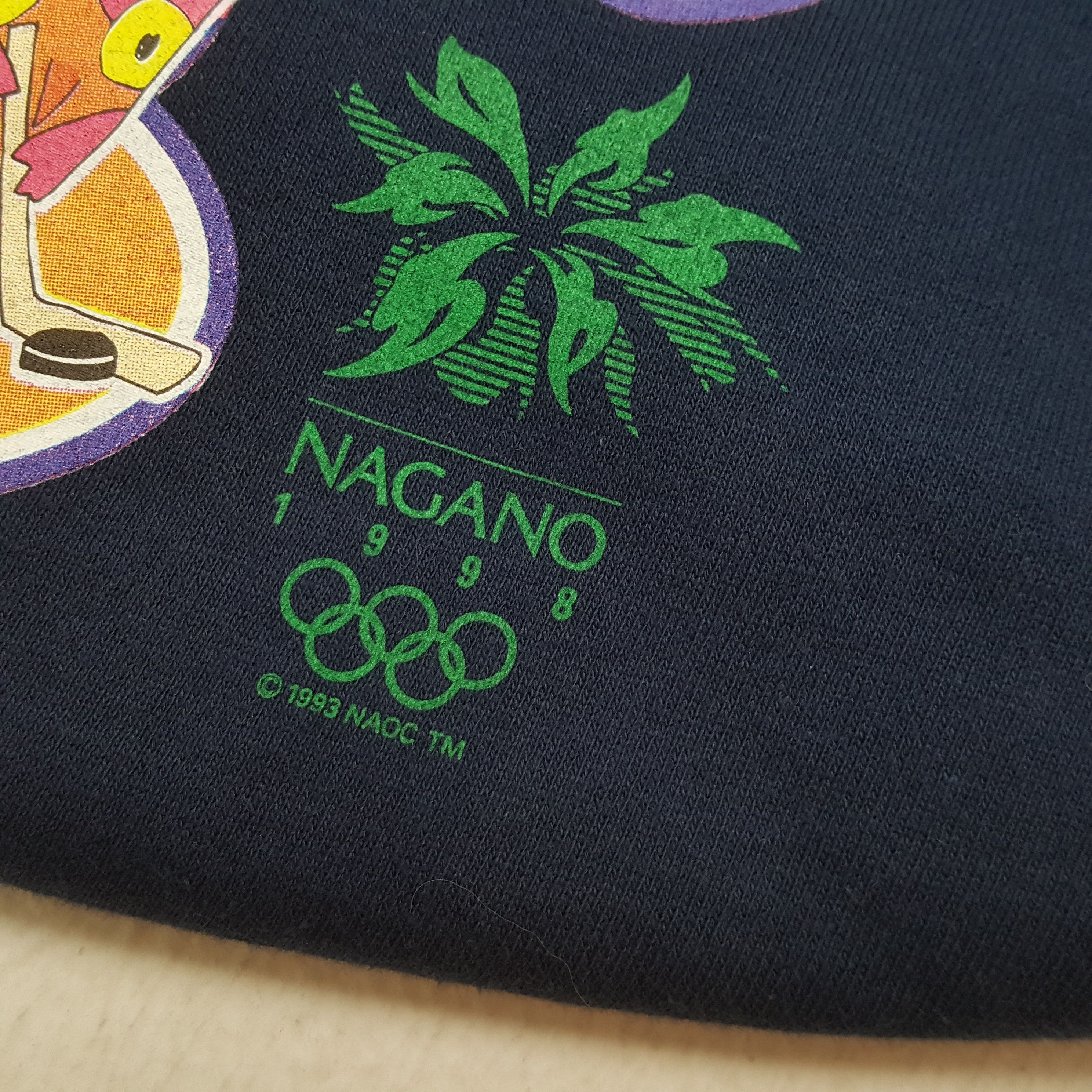 USA Olympics × Vintage OLYMPICS NAGONA 1998 Promo Style Vintage Sweatshirt Size US M / EU 48-50 / 2 - 7 Thumbnail