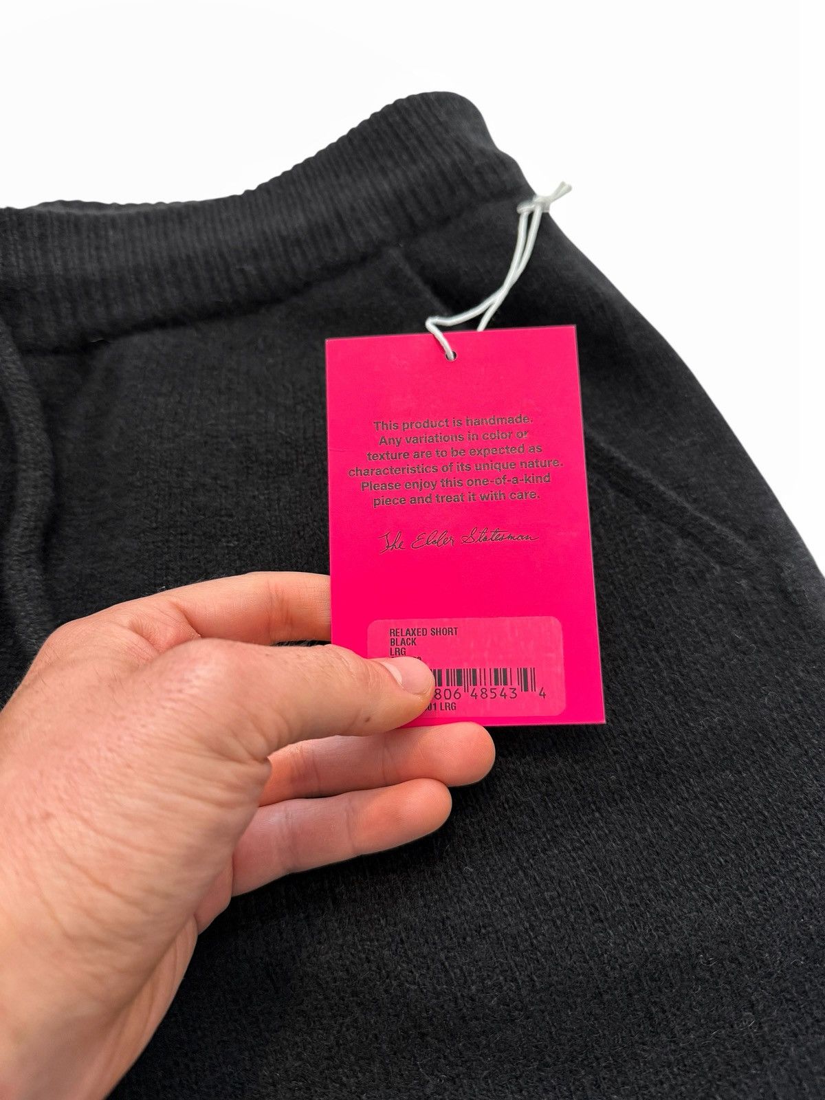 The Elder Statesman SzL Cashmere Relaxed Short Black Size US 34 / EU 50 - 4 Thumbnail