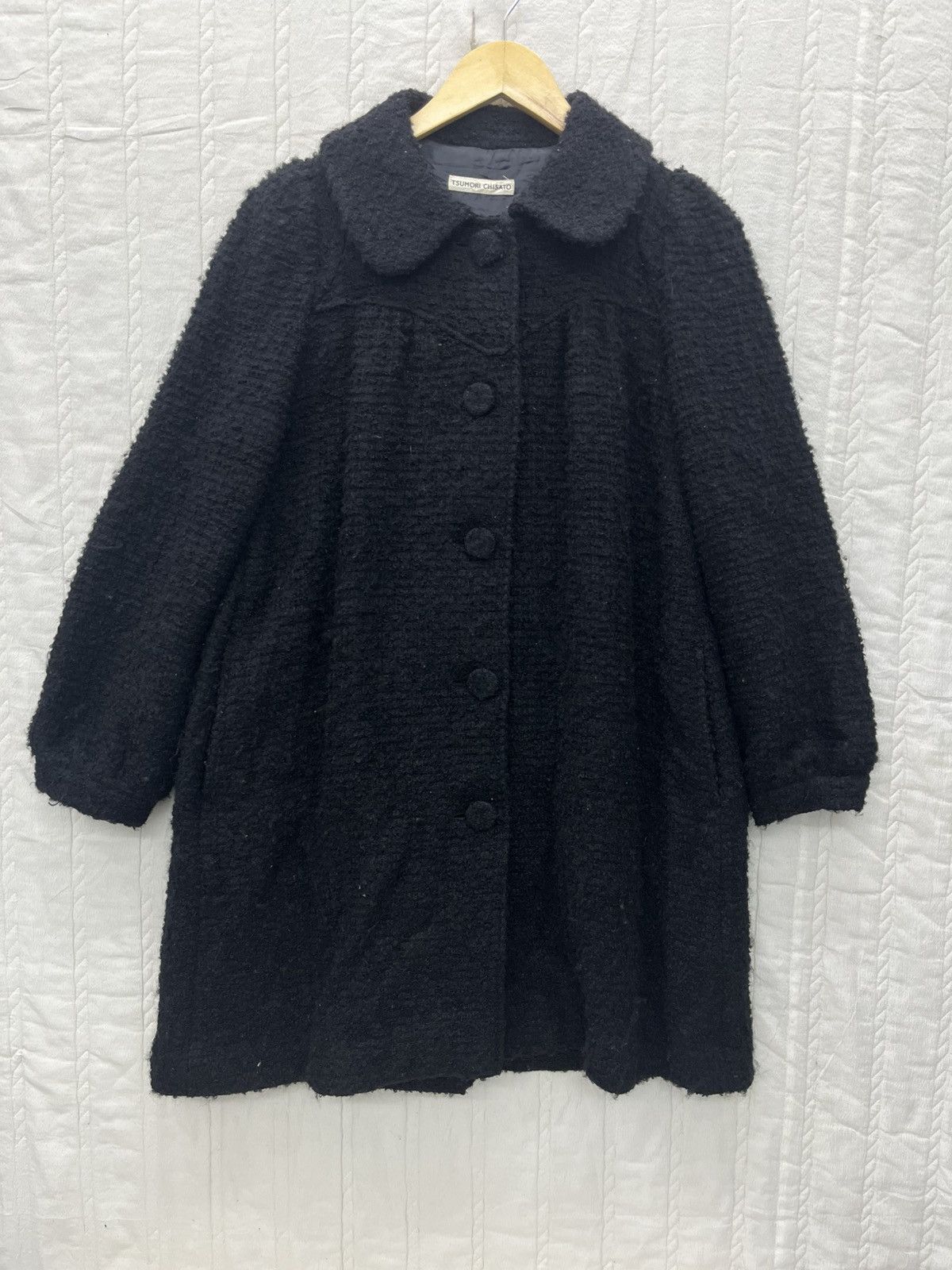 Issey Miyake ARCHIVE🔥ISSEY MIYAKE TSUMORI CHISATO WOOL RUFFLE JACKET Size M / US 6-8 / IT 42-44 - 1 Thumbnail