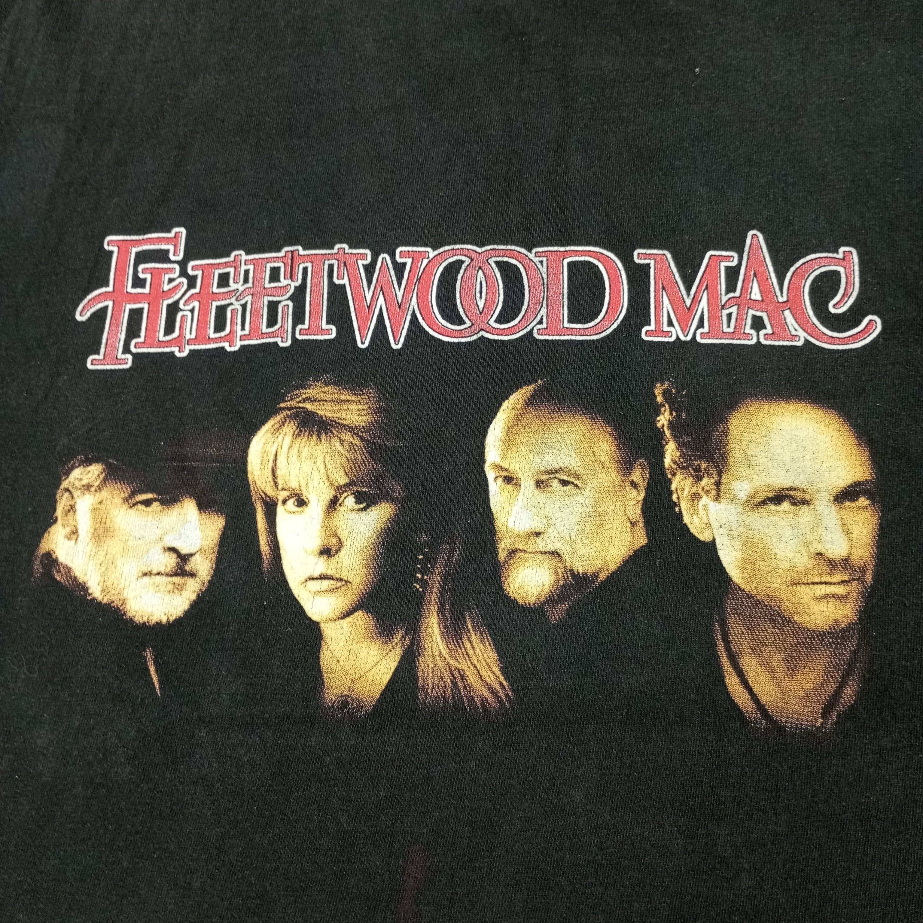 Band Tees × Vintage Fleetwood Mac Rock Band Music 2003 Tour Vintage Tshirt Size US XL / EU 56 / 4 - 2 Thumbnail