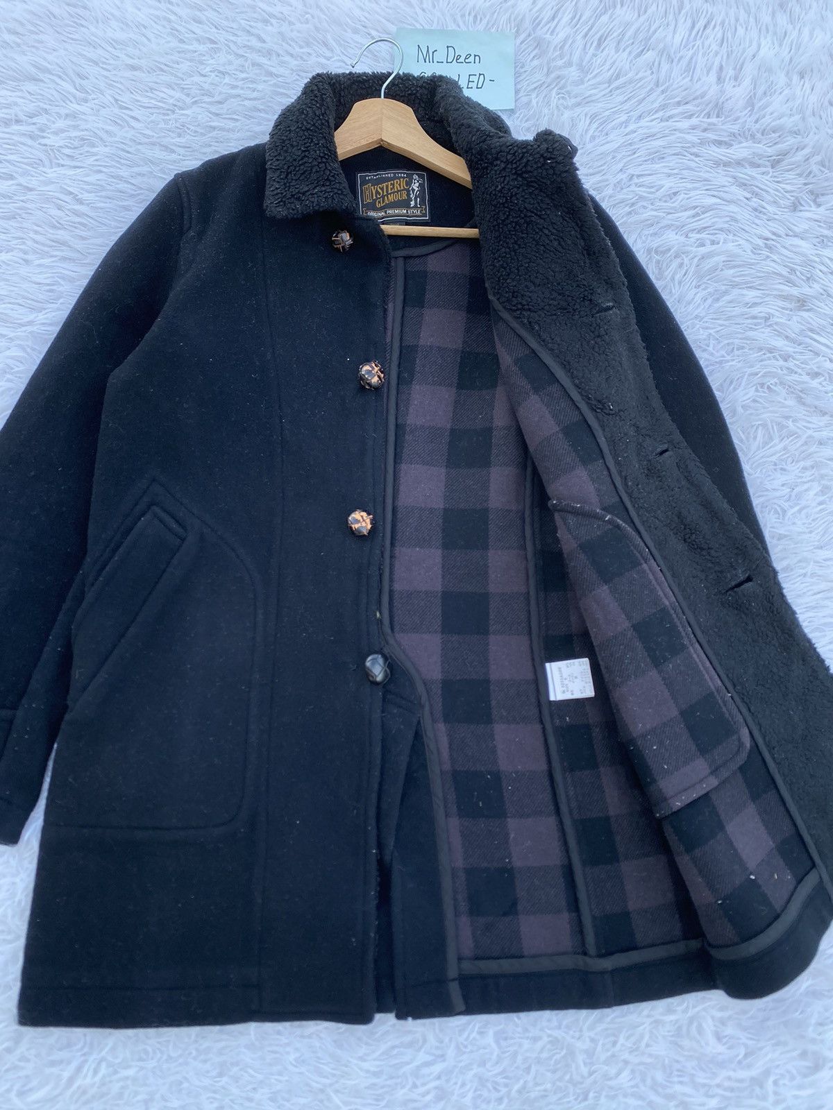 Hysteric Glamour Rare Hysteric Glamour Long Wool Jacket Size US M / EU 48-50 / 2 - 11 Thumbnail