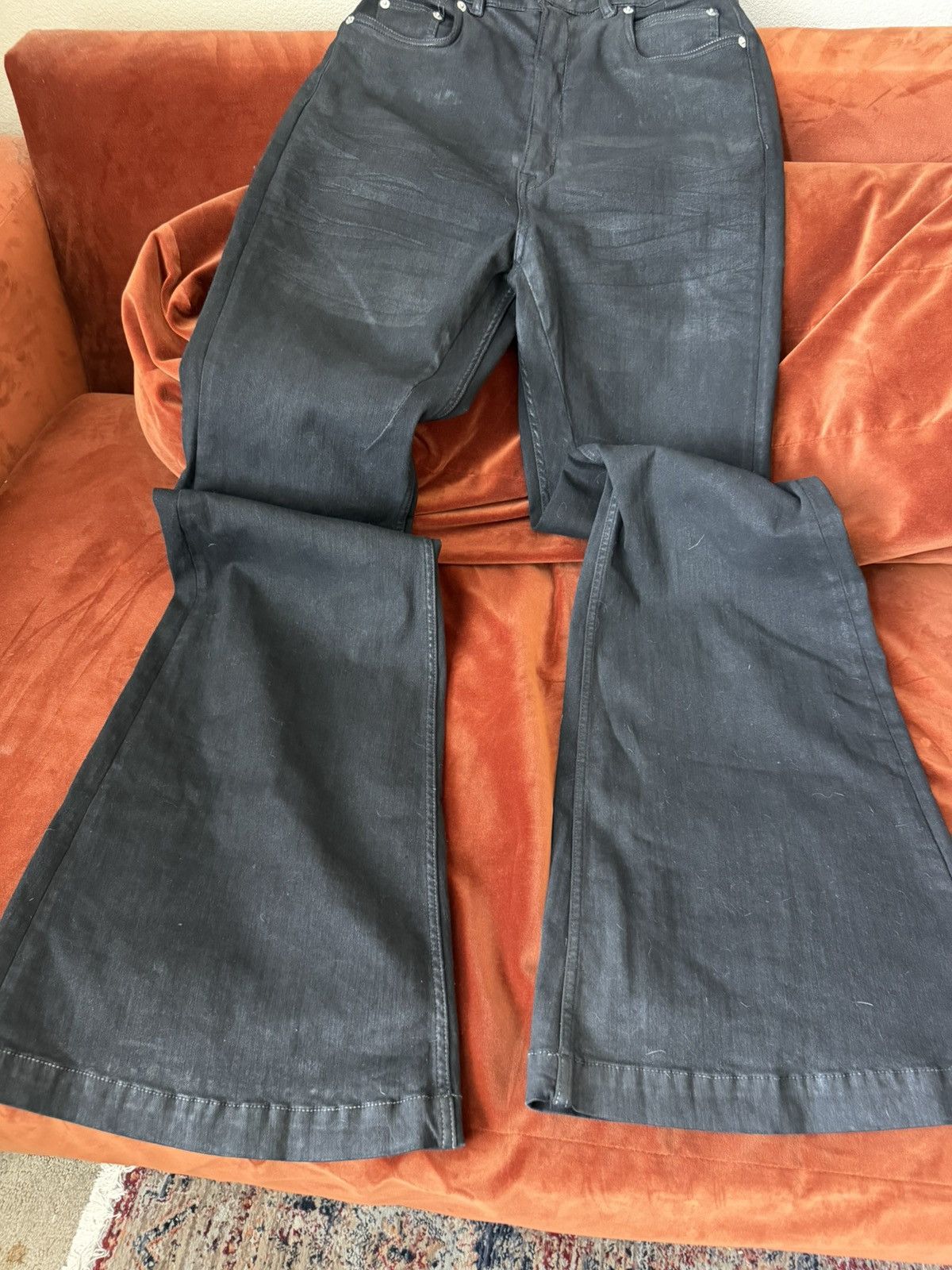 Rick Owens Drkshdw Rick Owens Bolan Bootcut Jeans Size US 30 / EU 46 - 3 Thumbnail