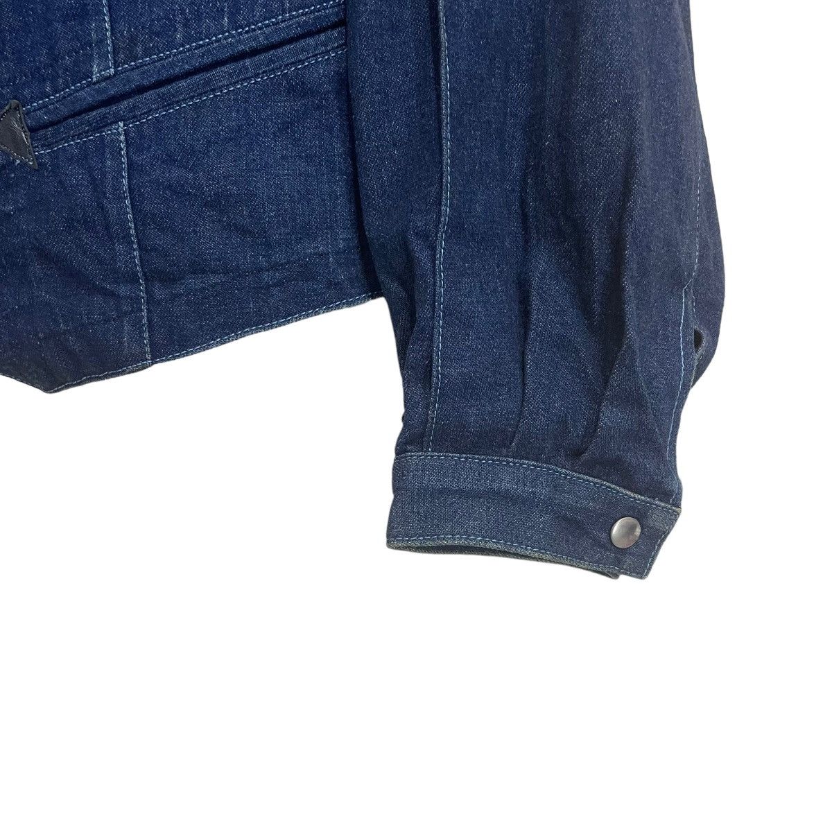 Issey Miyake GOMA DENIM CROPPED JACKET Size S / US 4 / IT 40 - 6 Thumbnail