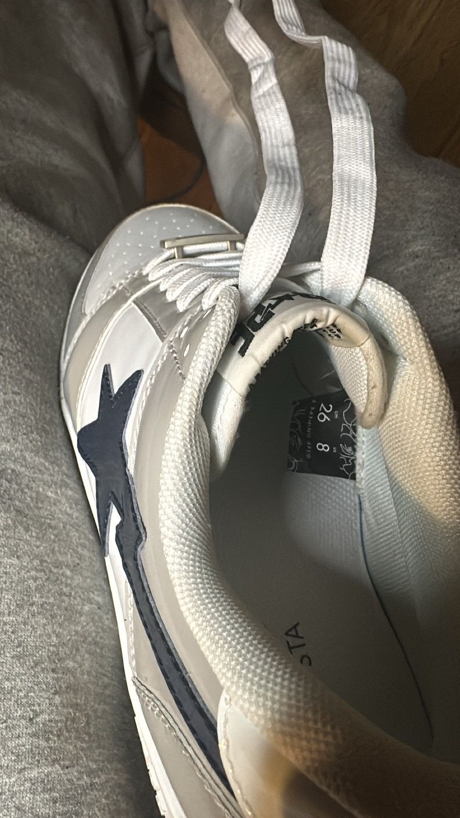 Bape BAPESTA LOW M1 Size US 8 / EU 41 - 11 Thumbnail