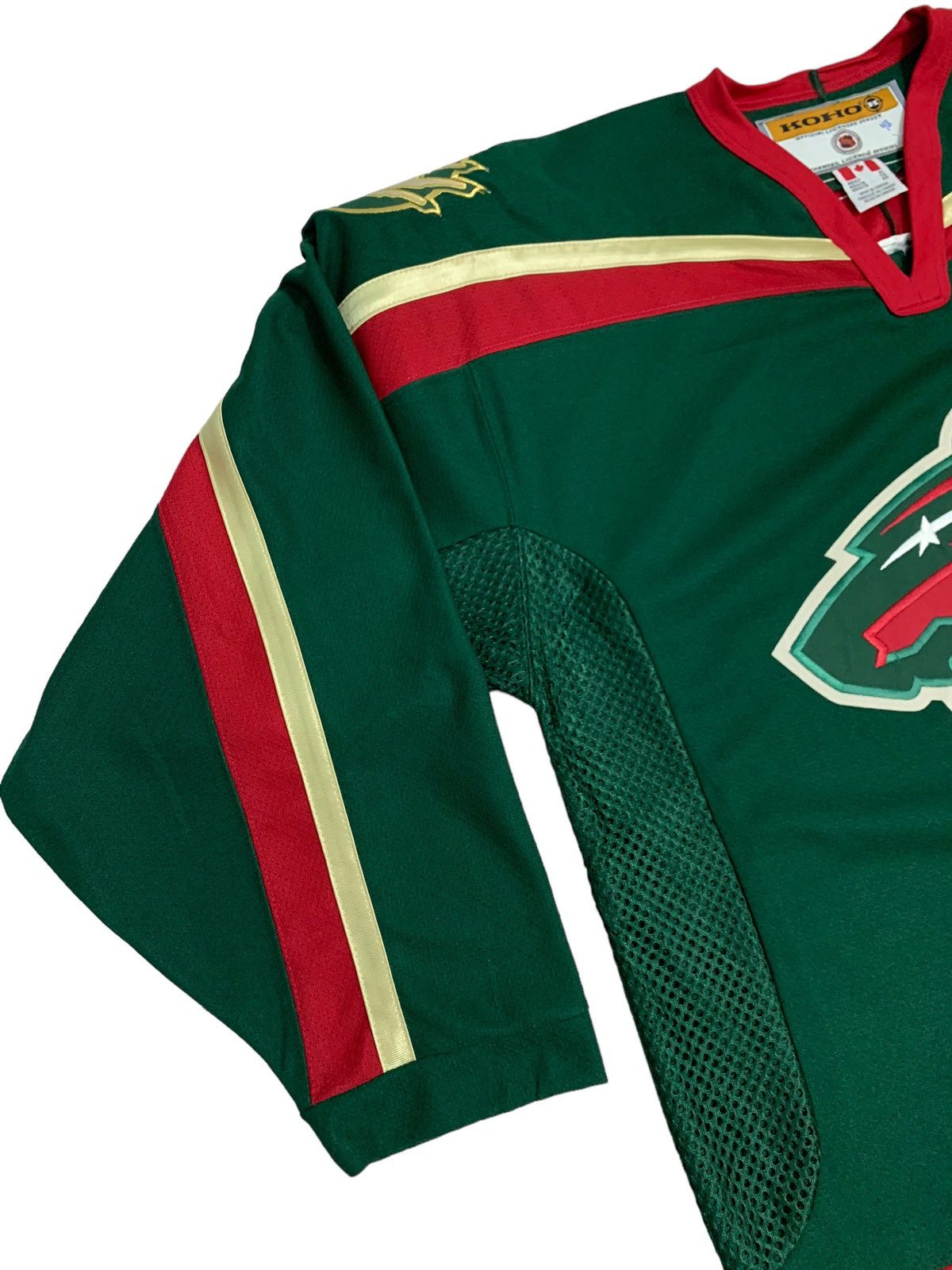 Ccm Vtg Minnesota Will NHL koho Ice Jersey Size US XL / EU 56 / 4 - 4 Thumbnail