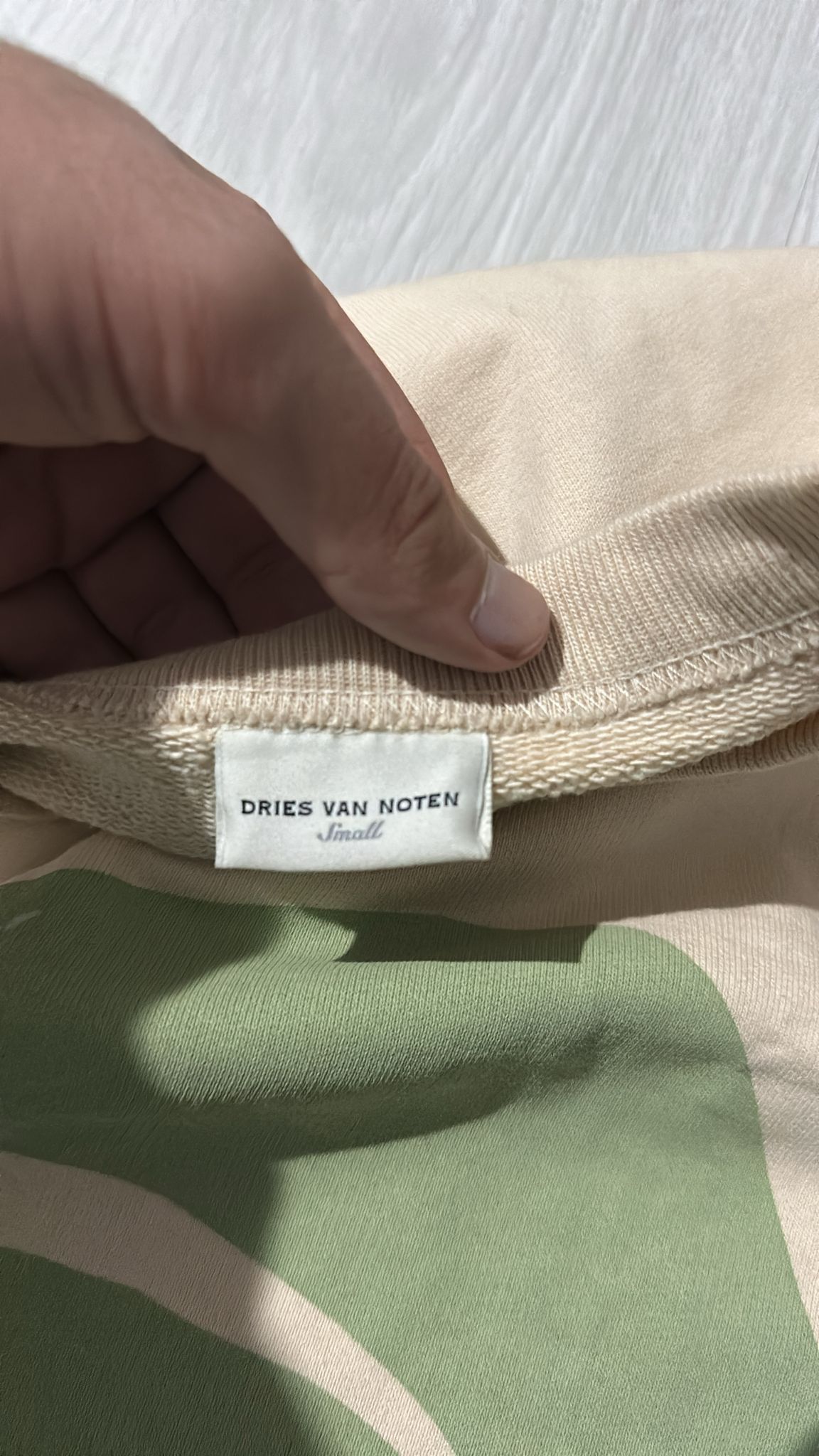Dries Van Noten Dries Van Noten Hax Screen Printed Sweatshirt Small Size US S / EU 44-46 / 1 - 5 Thumbnail
