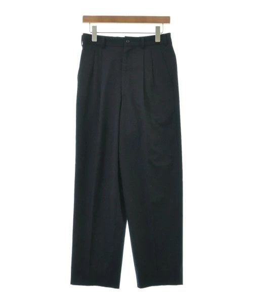 Comme des Garcons Homme Casual Pants Slacks 2 Tuck Zip Fly Full Length Navy Blue Size US 29 - 1 Thumbnail