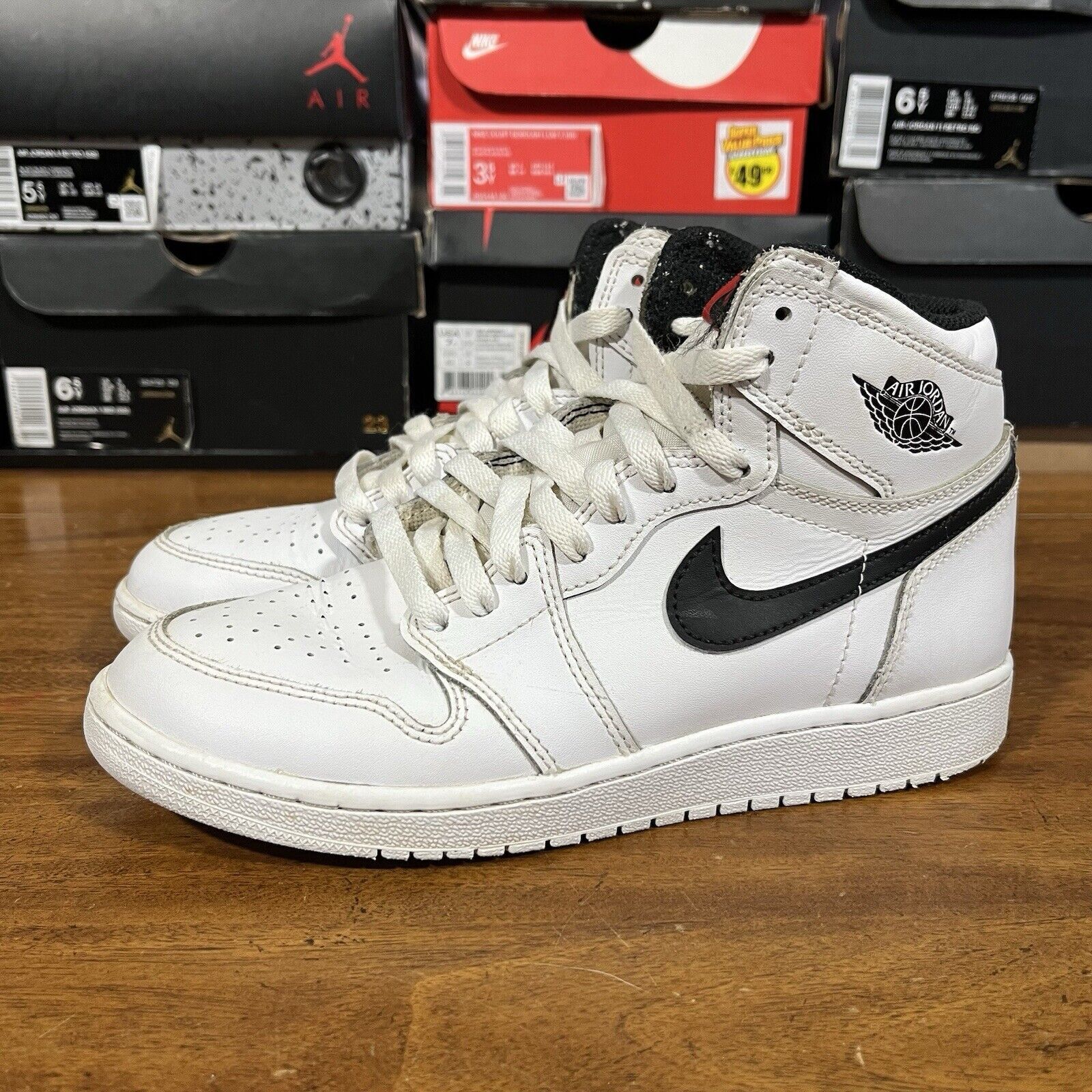 Jordan Brand Size 5Y- Air Jordan 1 Retro OG Premium High Yin Yang Size US 6.5 / IT 36.5 - 1 Thumbnail