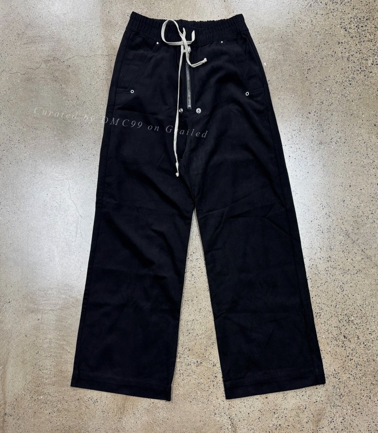 Rick Owens Rick Owens Geth Bela Wide-Leg Pants Size US 30 / EU 46 - 1 Thumbnail
