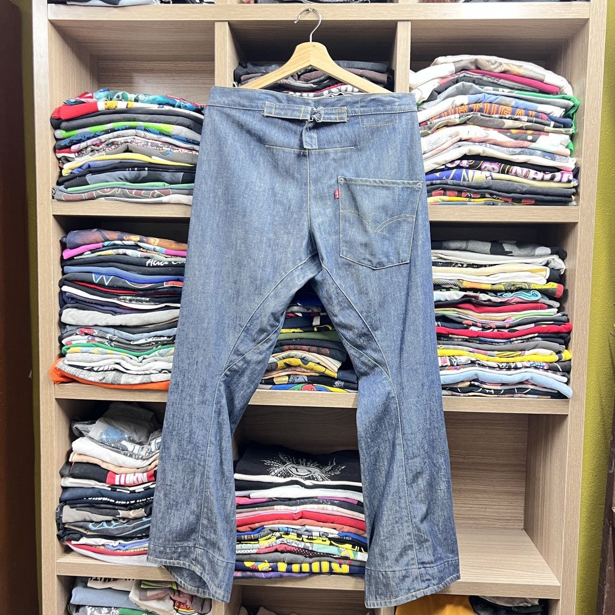 Levi's VTG LEVIS ENGINEERED JEANS LOOSE MADE IN JAPAN Size US 32 / EU 48 - 2 Thumbnail
