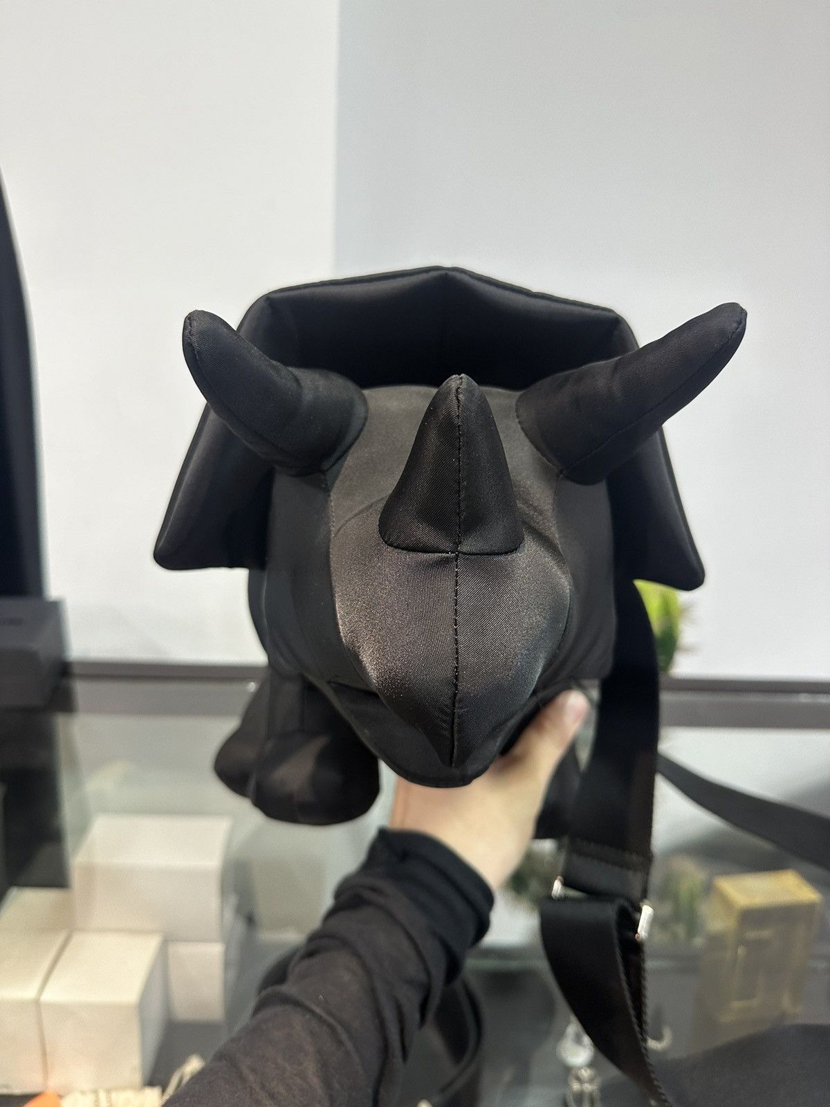 Maison MIHARA YASUHIRO Maison MIHARA YASUHIRO Puffer Triceratops Shoulder Bag Size ONE SIZE - 3 Thumbnail