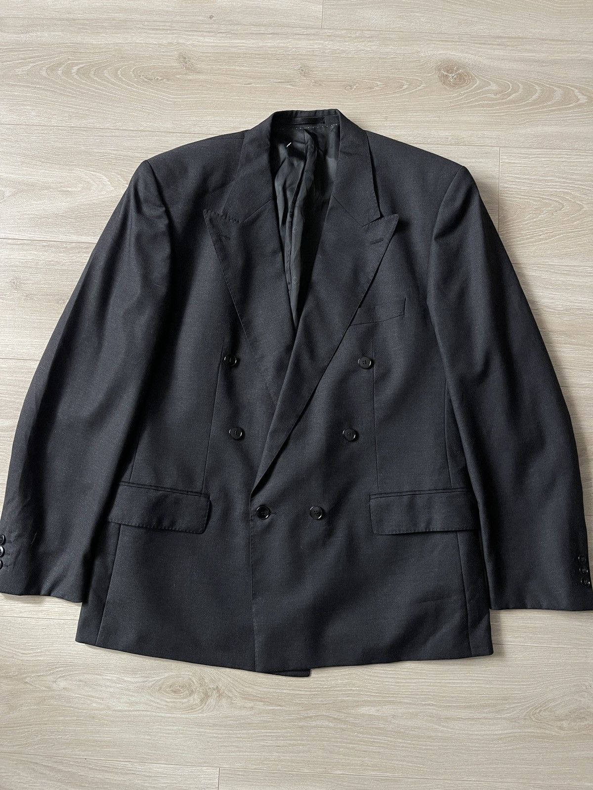 Van Gils Vintage Van Gils Double-Breasted Blazer Jacket 42L wool Size 42L - 11 Thumbnail