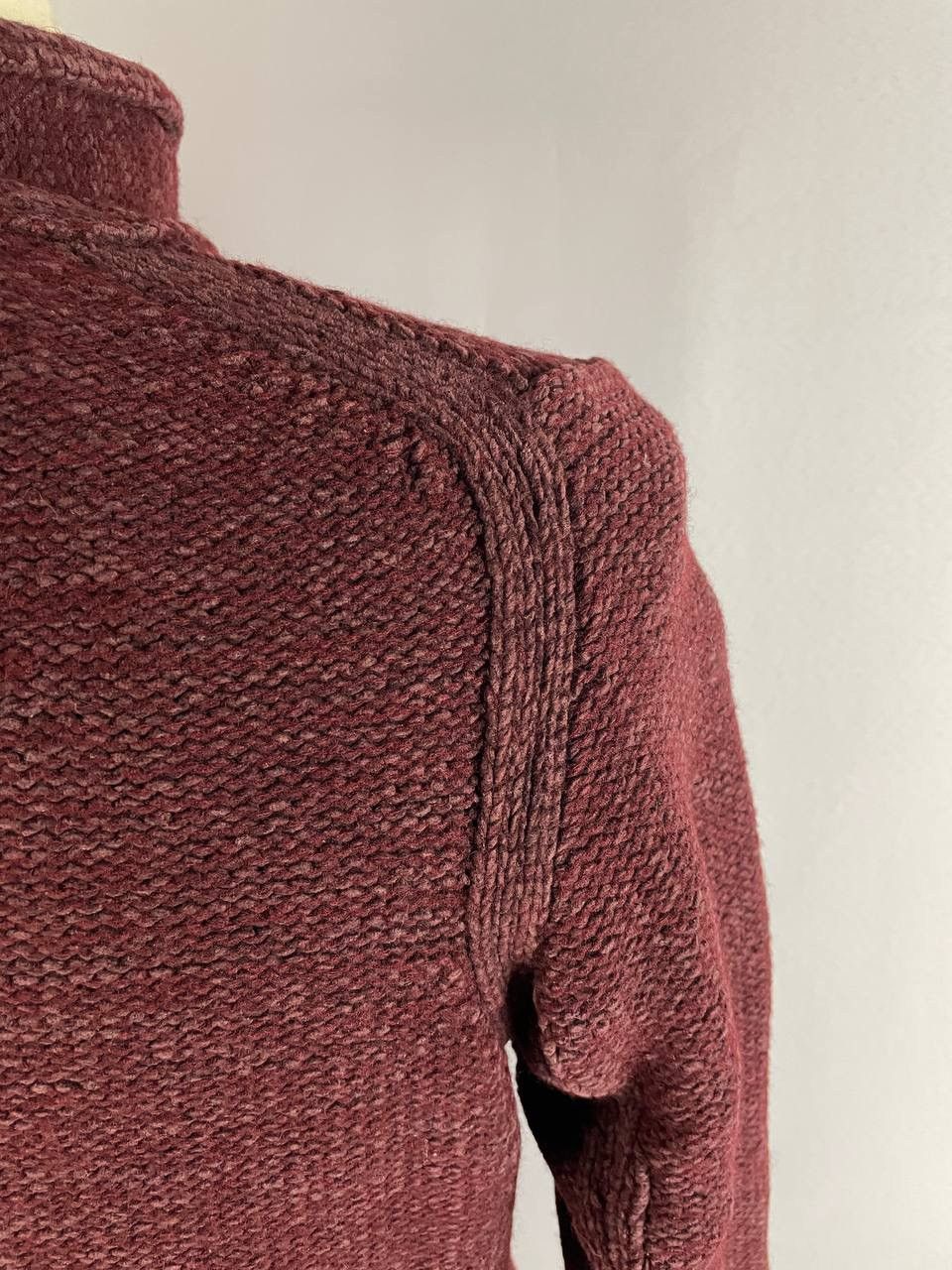 Stone Island Stone Island Vintage Sweater Red Size US L / EU 52-54 / 3 - 11 Thumbnail