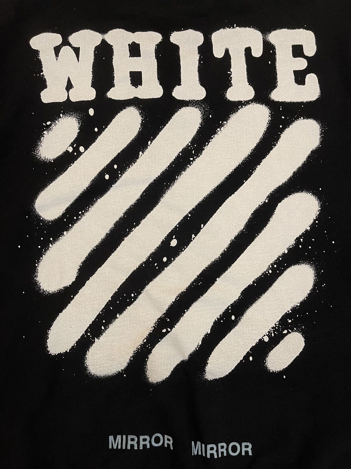 Off-White Off White Diagonal Spray Crewneck Size US S / EU 44-46 / 1 - 3 Thumbnail