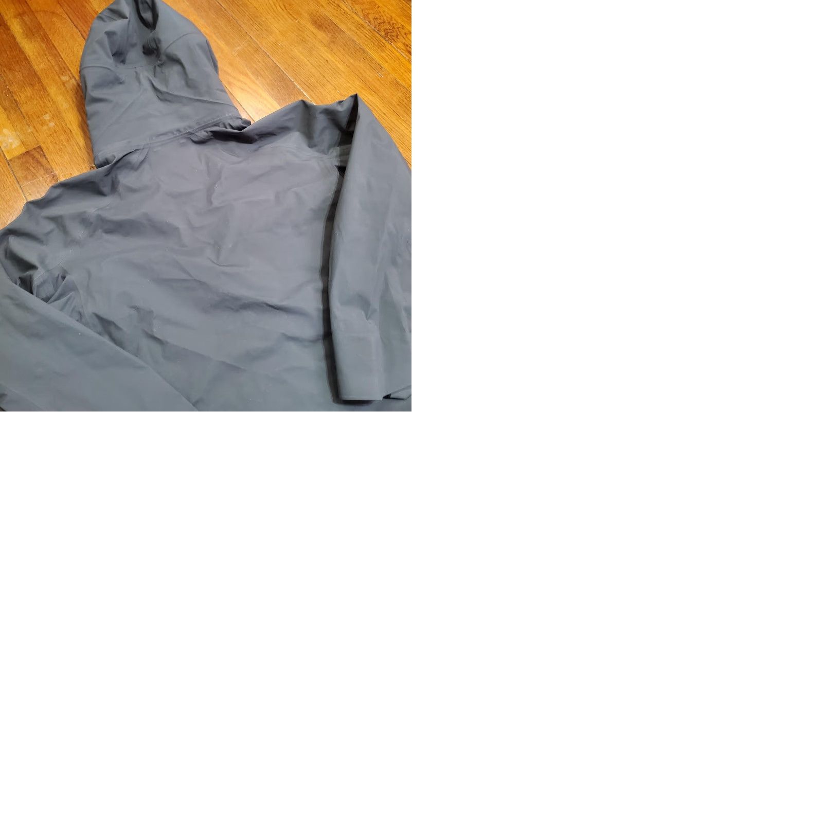 Vintage Viev Gemma Mid Coat Womens Small Gray GORE-TEX Hooded Waterproof Rain Jacket Size S / US 4 / IT 40 - 10 Thumbnail