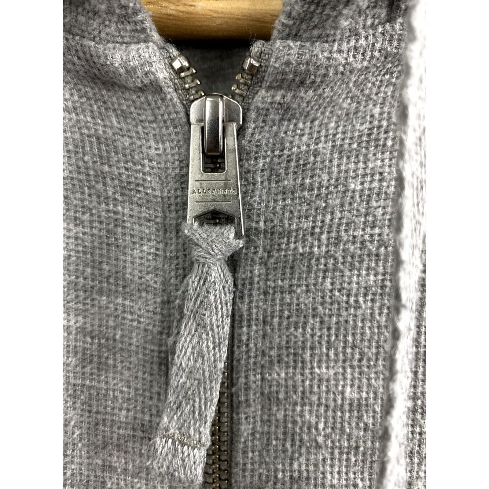 Allsaints VINTAGE AllSaints Hoodie Zip Retro Japan Style Grey S Men Shirt? Size US S / EU 44-46 / 1 - 6 Thumbnail