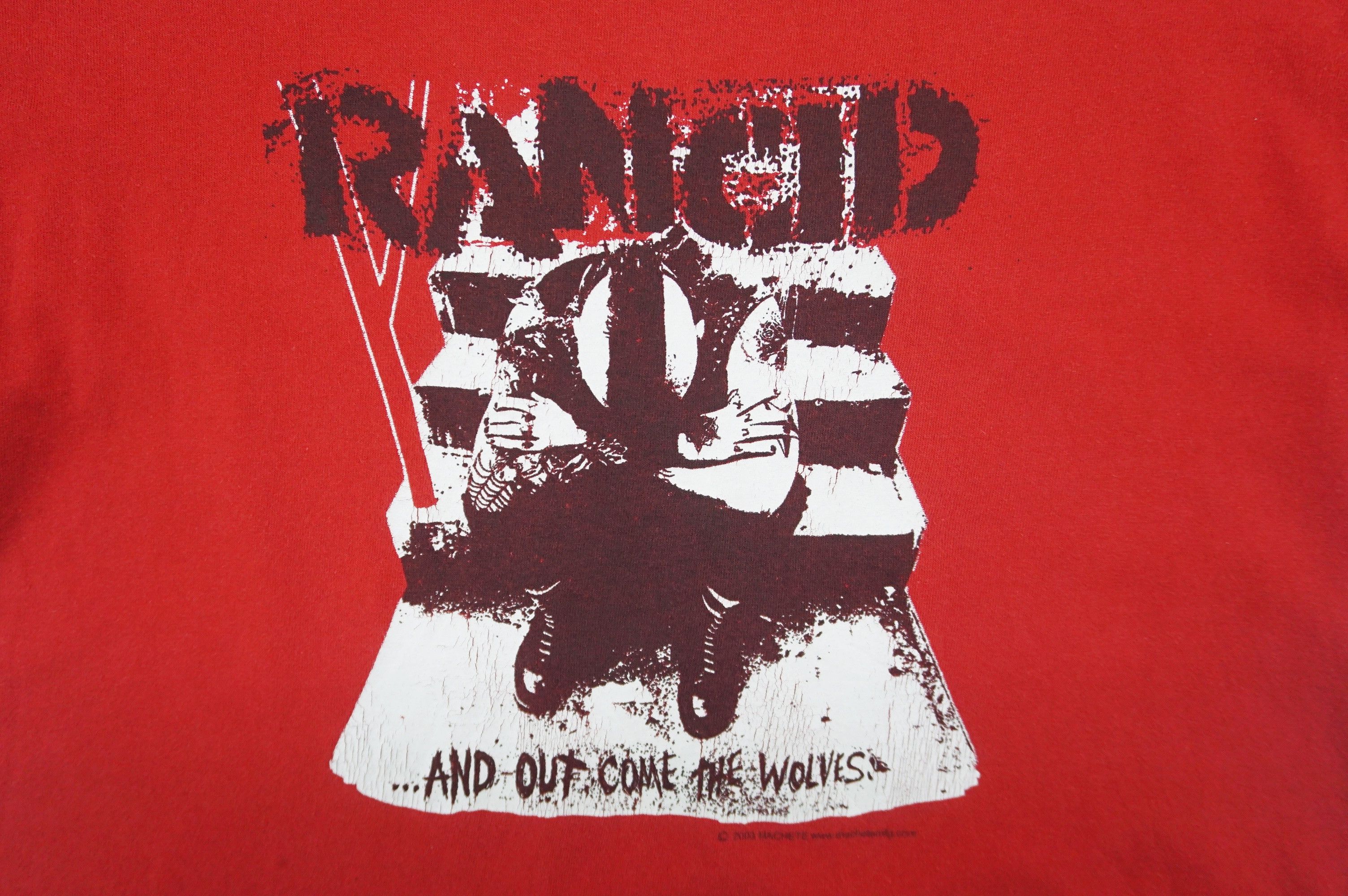 Band Tees Rancid And Out Come the Wolves American Punk Rock Delta T Size US M / EU 48-50 / 2 - 5 Thumbnail