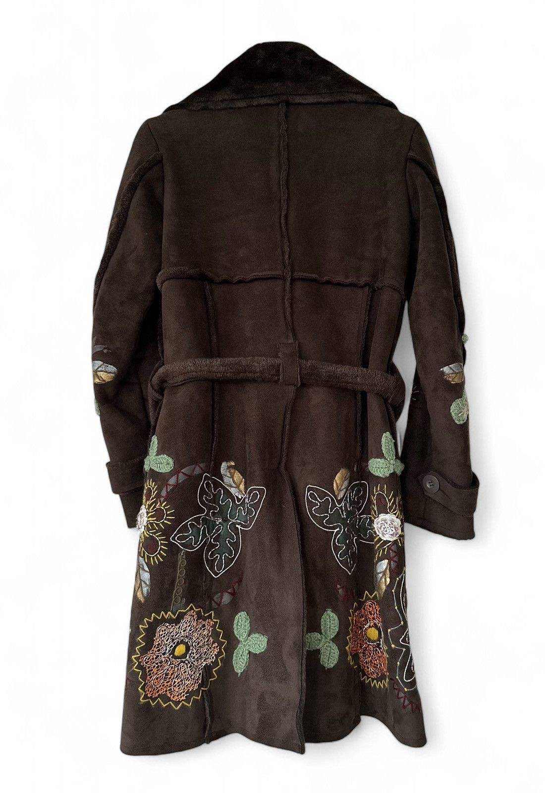 Desigual × Japanese Brand Desigual Vintage Fur Long Coat Overcoat Women's Size 40 Size M / US 6-8 / IT 42-44 - 2 Thumbnail