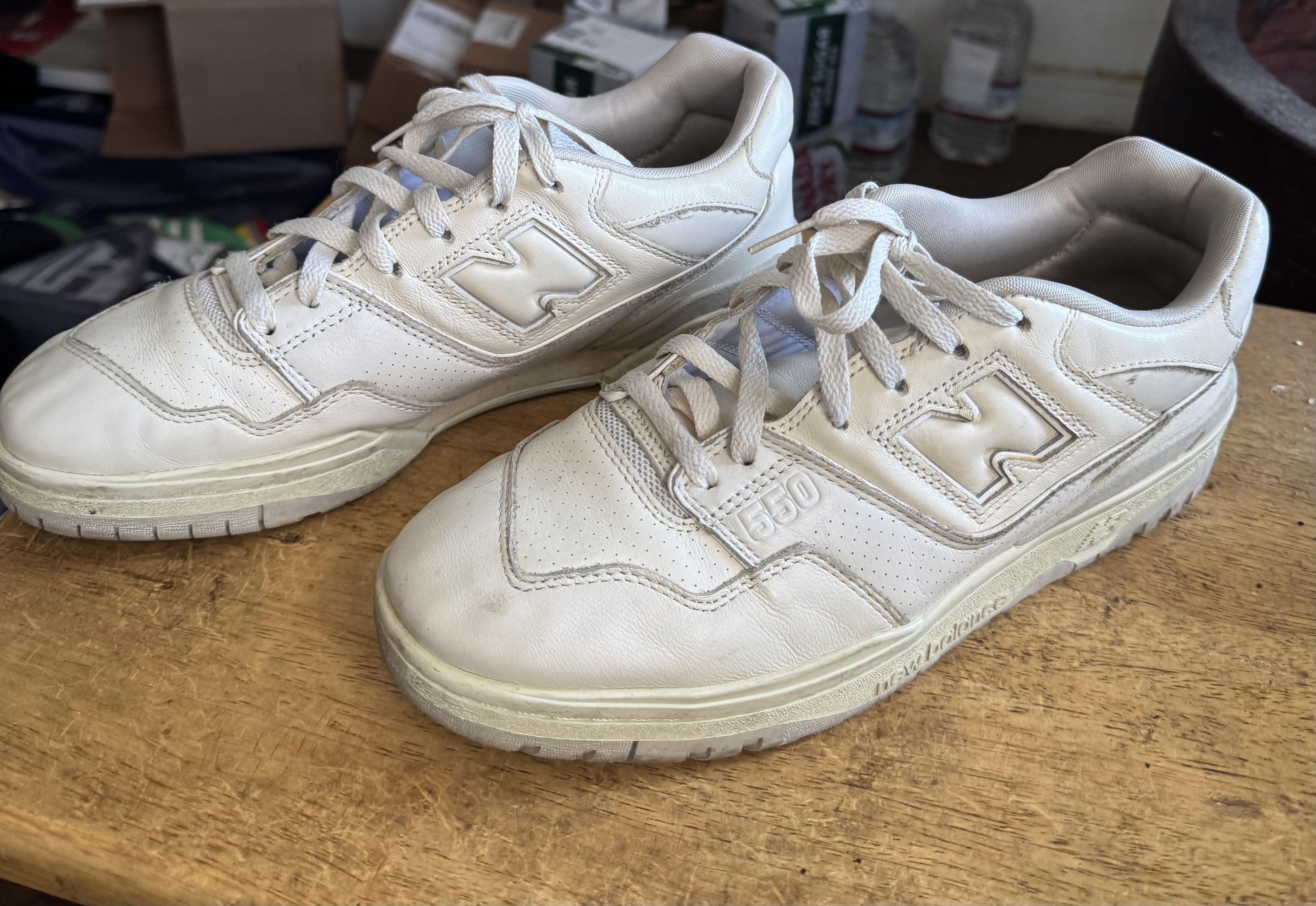 Auralee × New Balance 550 Ecru Size US 10.5 / EU 43-44 - 3 Thumbnail