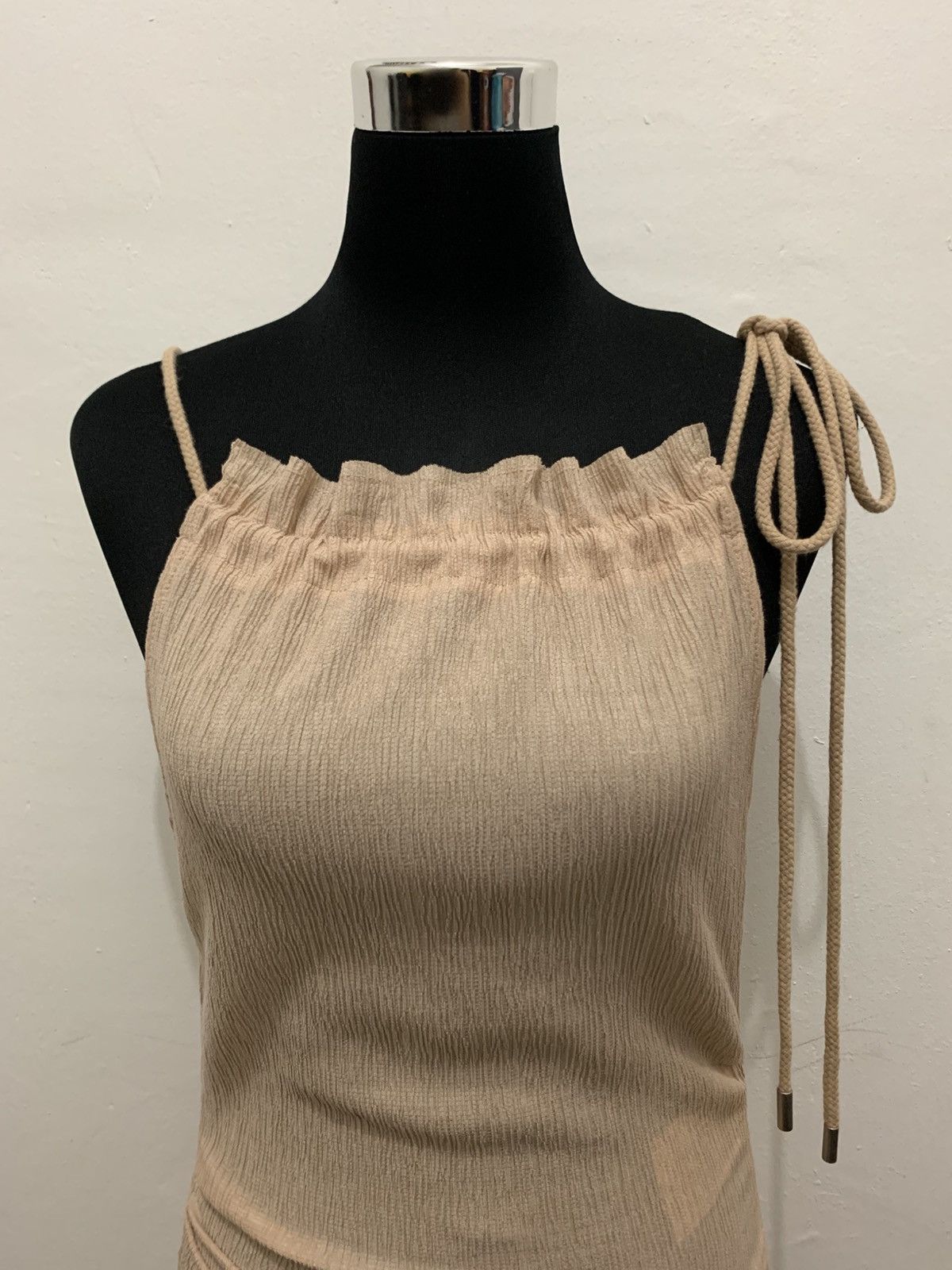 Acne Studios ACNE STUDIOS Pleated Mini Dress Size S / US 4 / IT 40 - 2 Thumbnail