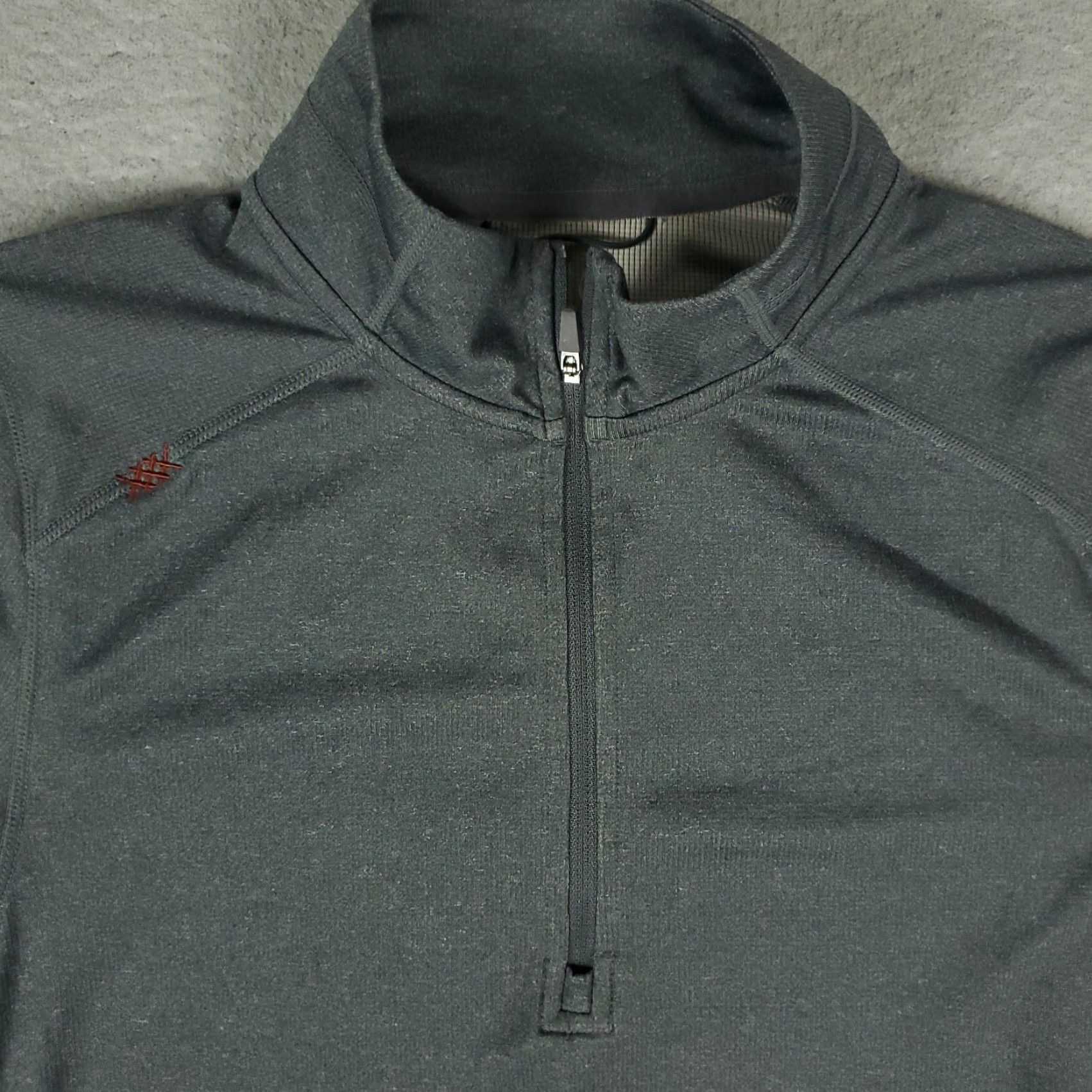 Rhone Rhone Mens Medium Gray Lightweight 1/4 Zip Up Pullover Sweater Shirt Size US M / EU 48-50 / 2 - 2 Thumbnail
