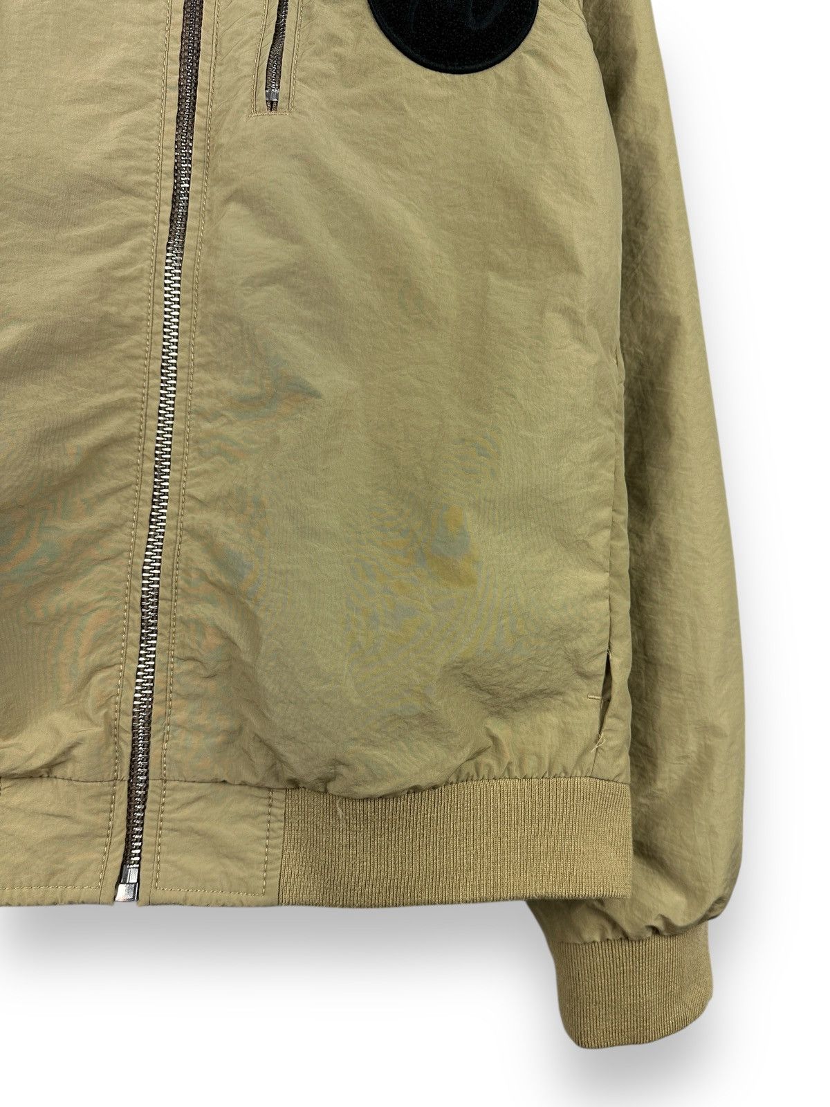 H&M × The Weeknd × XO H&M x The Weeknd XO Big Logo Beige Bomber Jacket Size US S / EU 44-46 / 1 - 9 Thumbnail