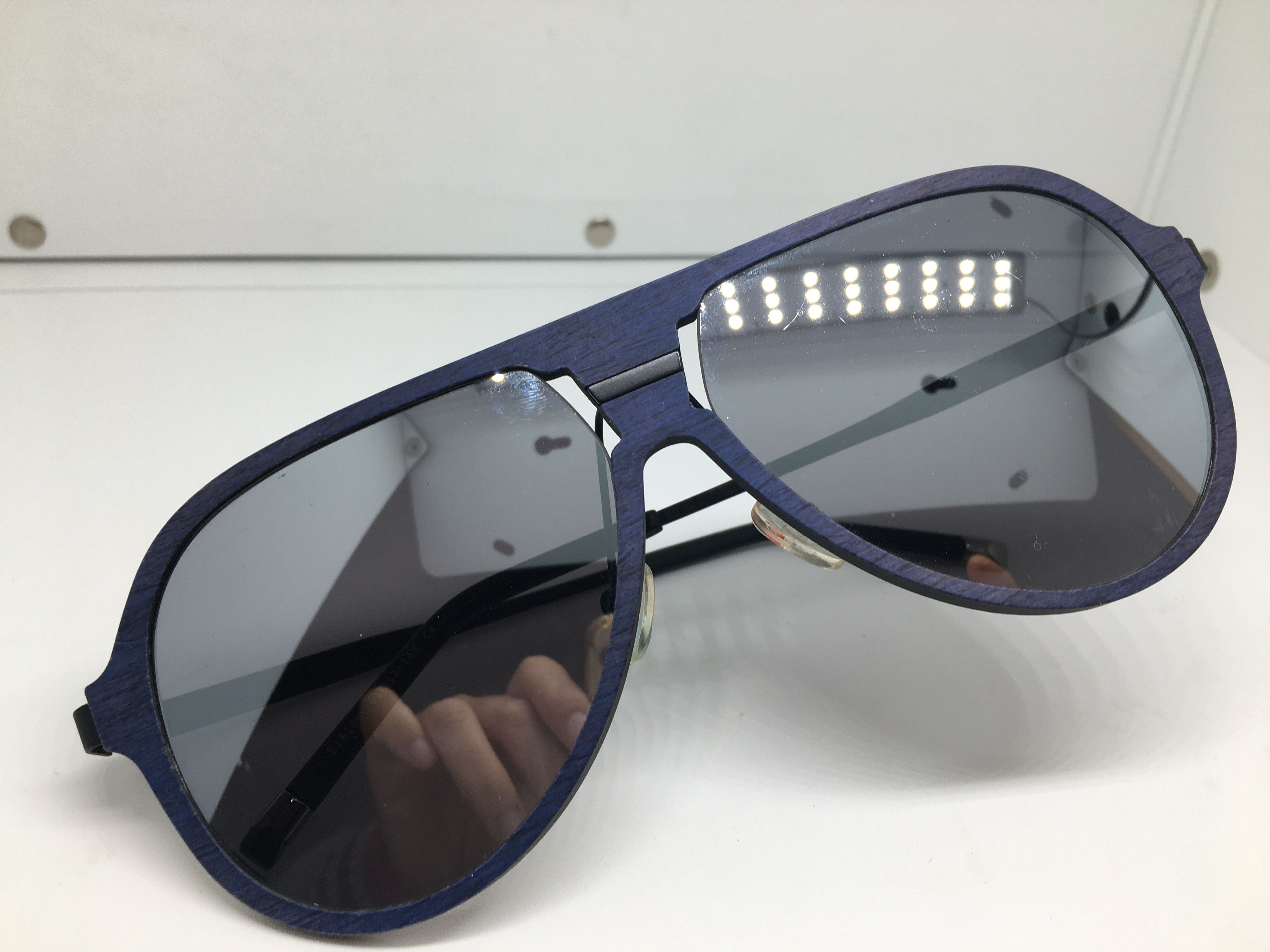 Other Carbon Fiber Oversize Sunglasses Frame Size ONE SIZE - 7 Thumbnail