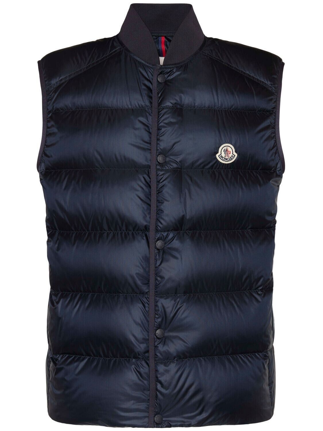MONCLER Serot Men's Blue Down Vest New 3