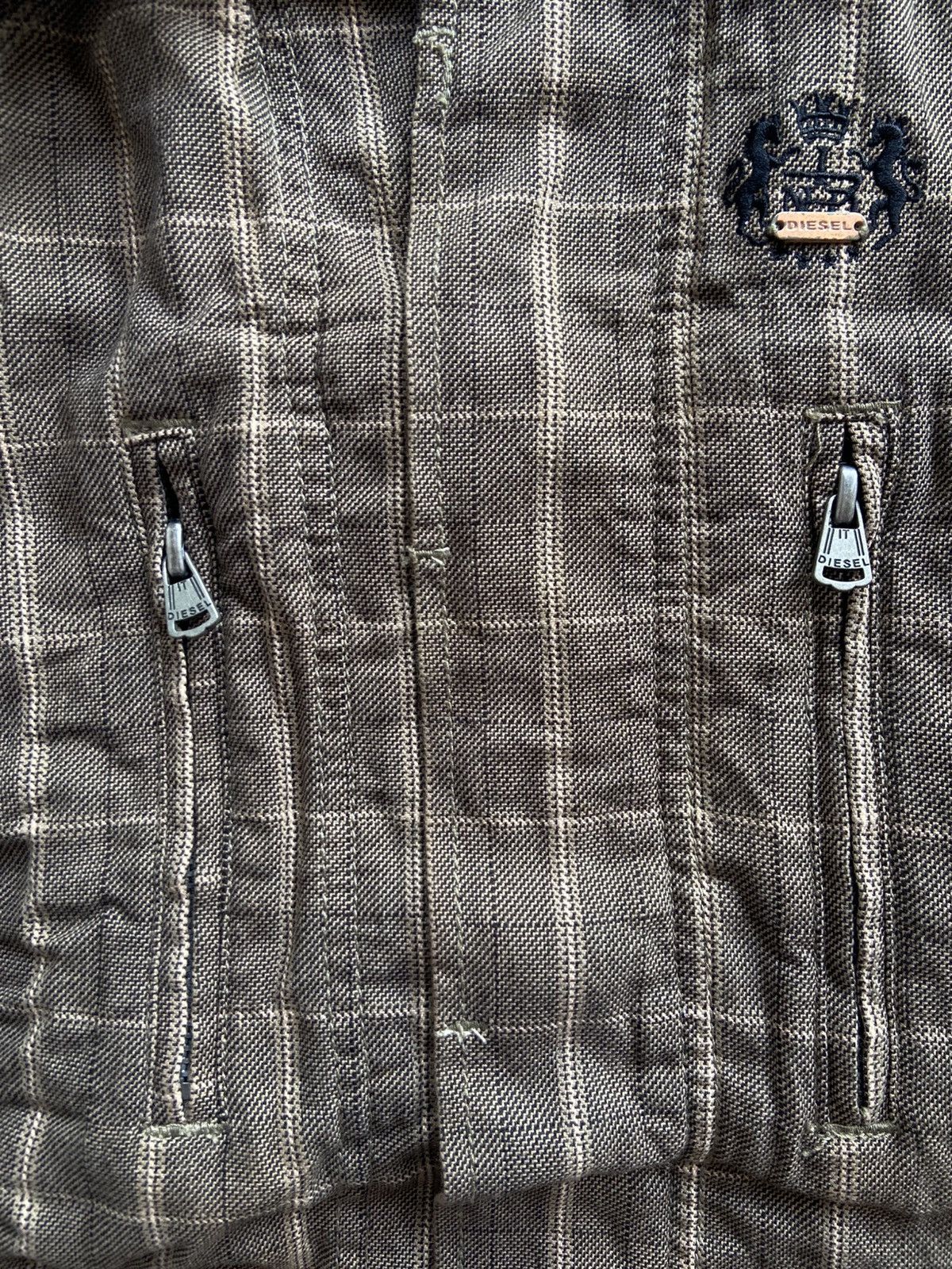 Diesel DIESEL ARCHIVE JACKET ZIPPER PUNK STYLE Size US S / EU 44-46 / 1 - 7 Thumbnail