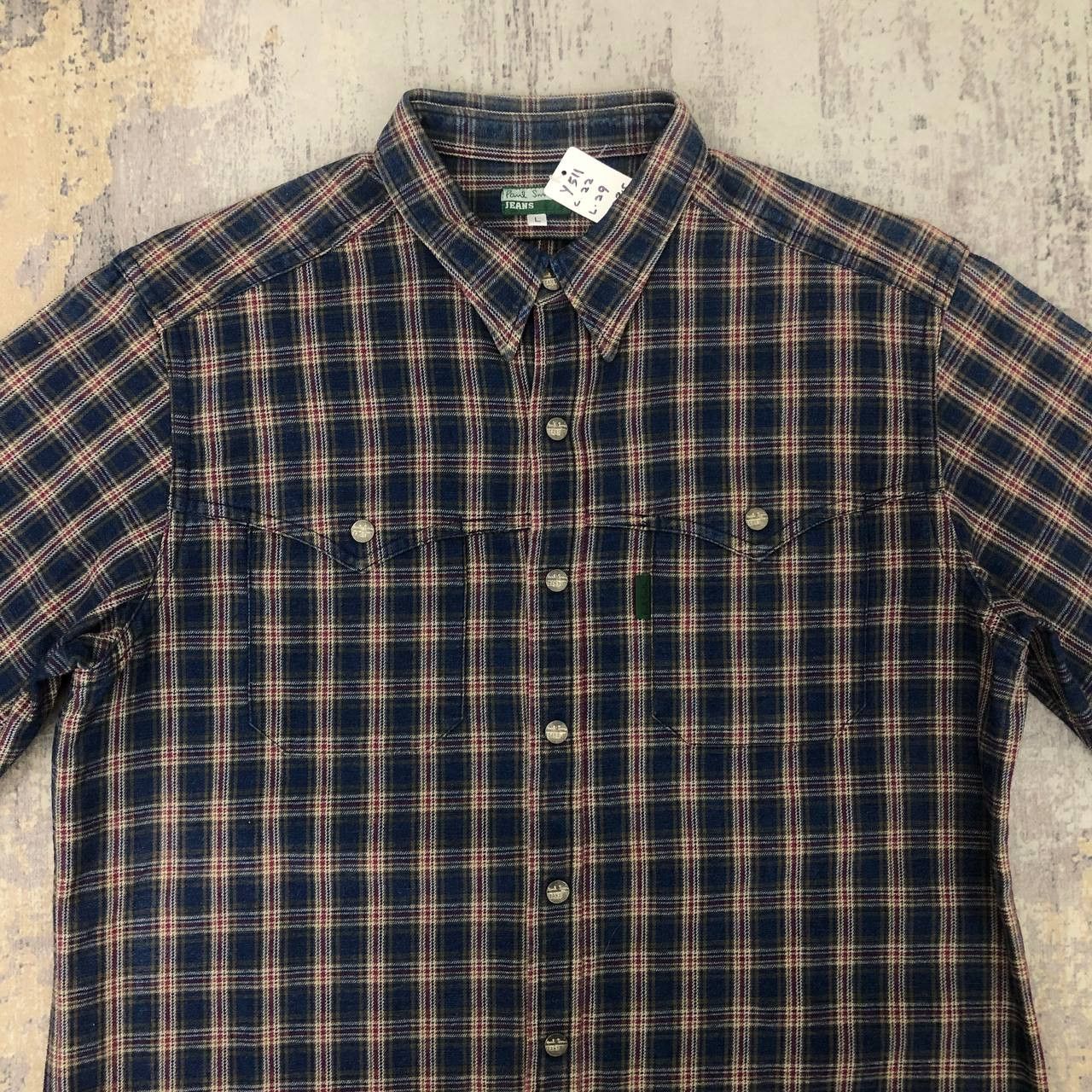 Paul Smith Y511 PAUL SMITH JEANS FLANNEL JACKETS Size US L / EU 52-54 / 3 - 5 Thumbnail
