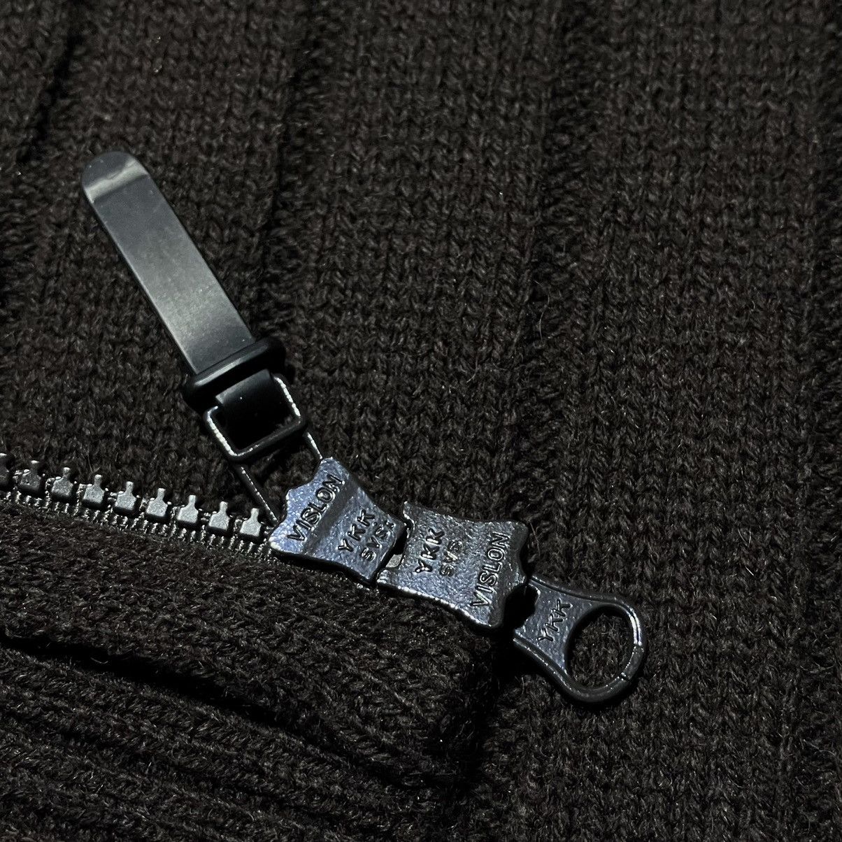 Lacoste Vintage LACOSTE Wool Cable Knit Doubleside Full Zip Sweater Size US L / EU 52-54 / 3 - 6 Thumbnail