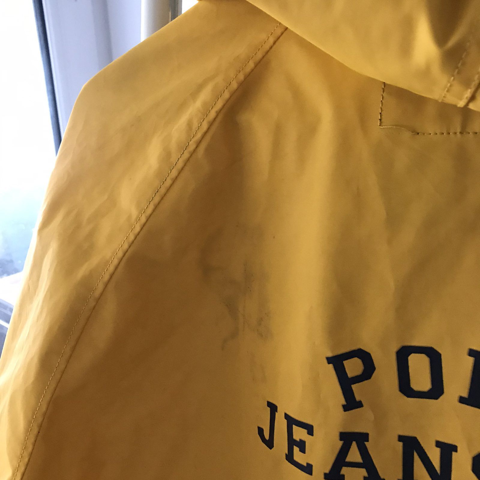 Polo Ralph Lauren × Vintage Polo Sport Ralph Lauren Raincoat Light Jacket Big Logo Sz M Size US M / EU 48-50 / 2 - 7 Thumbnail
