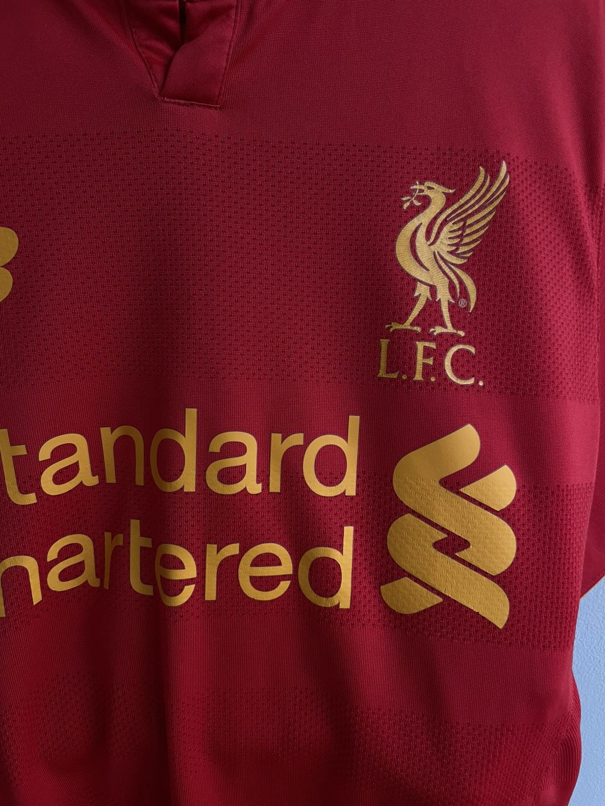 Vintage Liverpool 2016 2017 Home Football Shirt Soccer Jersey Size US M / EU 48-50 / 2 - 9 Thumbnail
