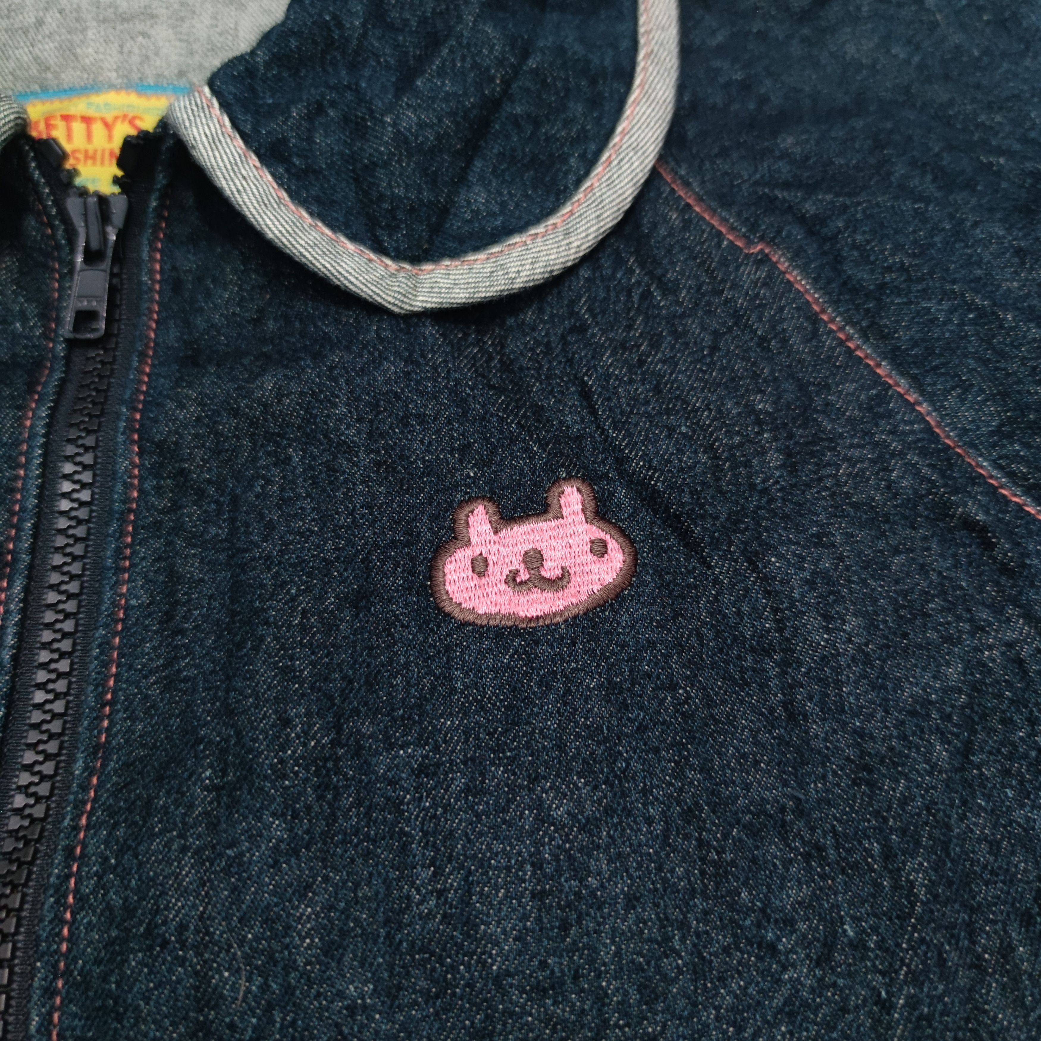 Japanese Brand Vintage Shinji Abe Betty's Blue Denim Jacket Size M / US 6-8 / IT 42-44 - 2 Thumbnail