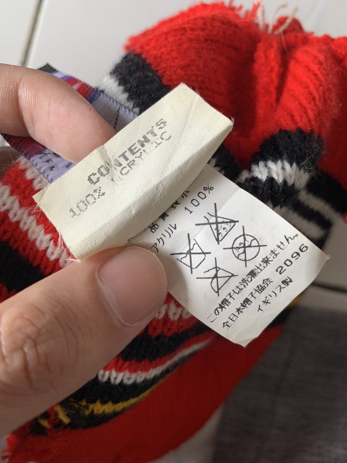 Kangol Kangol Stiped Beanie Hats Made in Great Britain 🇬🇧 Size ONE SIZE - 8 Thumbnail