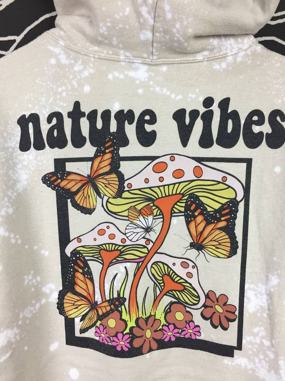 Bowery Bowery Supply Co. Nature Vibes Bleach Splatter Hoodie Size US M / EU 48-50 / 2 - 11 Thumbnail
