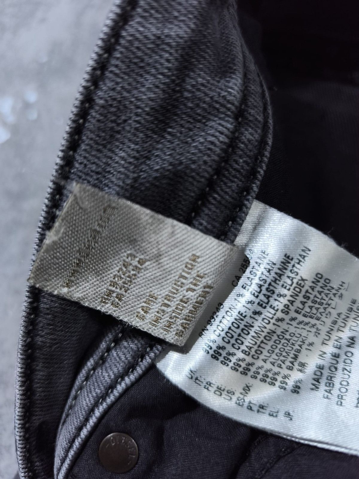 Diesel VTG DIESEL HEDI SLIMANE THOMMER SLIM RICK OWENS Size US 36 / EU 52 - 8 Thumbnail