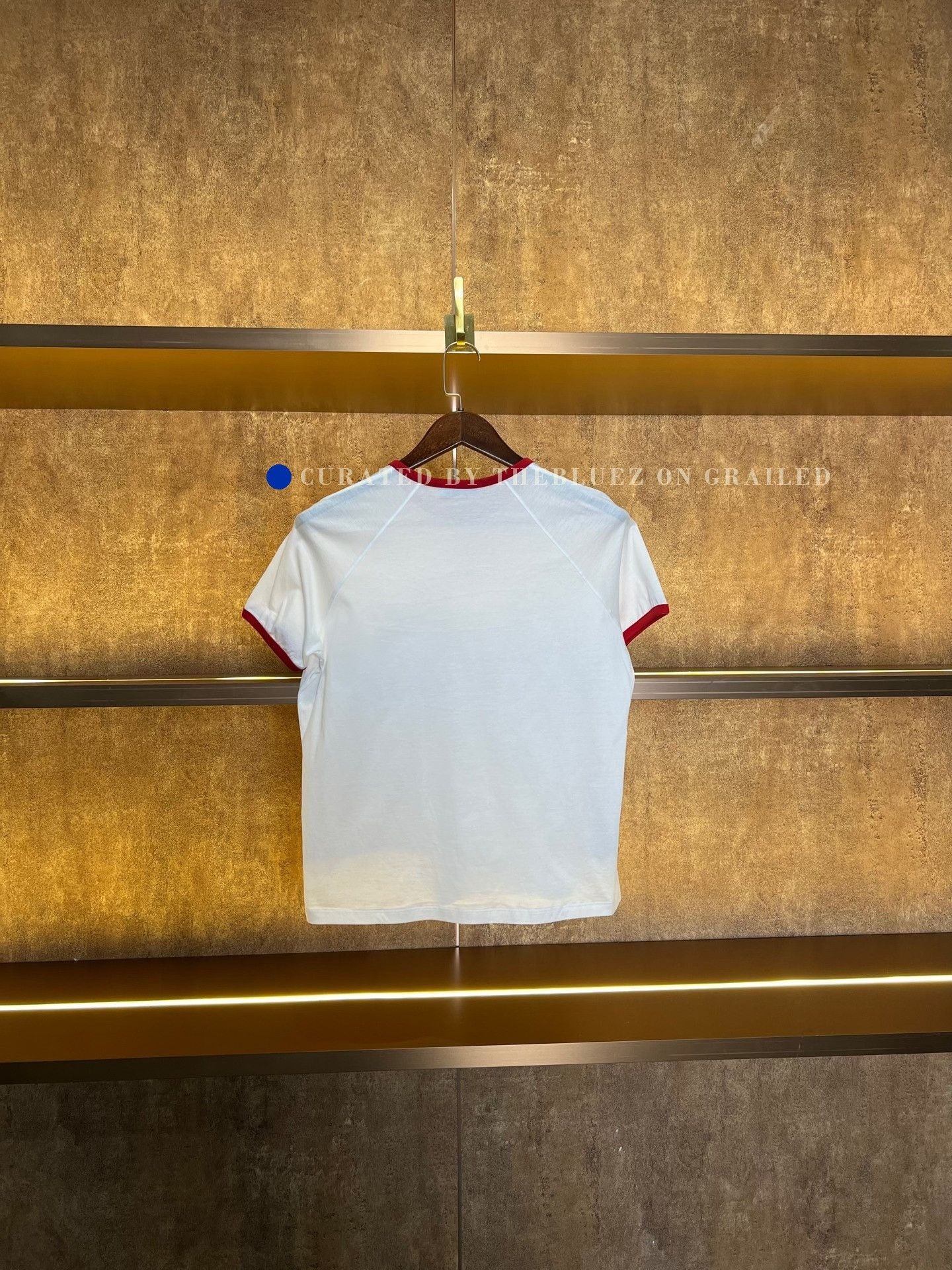 Prada Prada Red White Short Sleeve Size US L / EU 52-54 / 3 - 4 Thumbnail